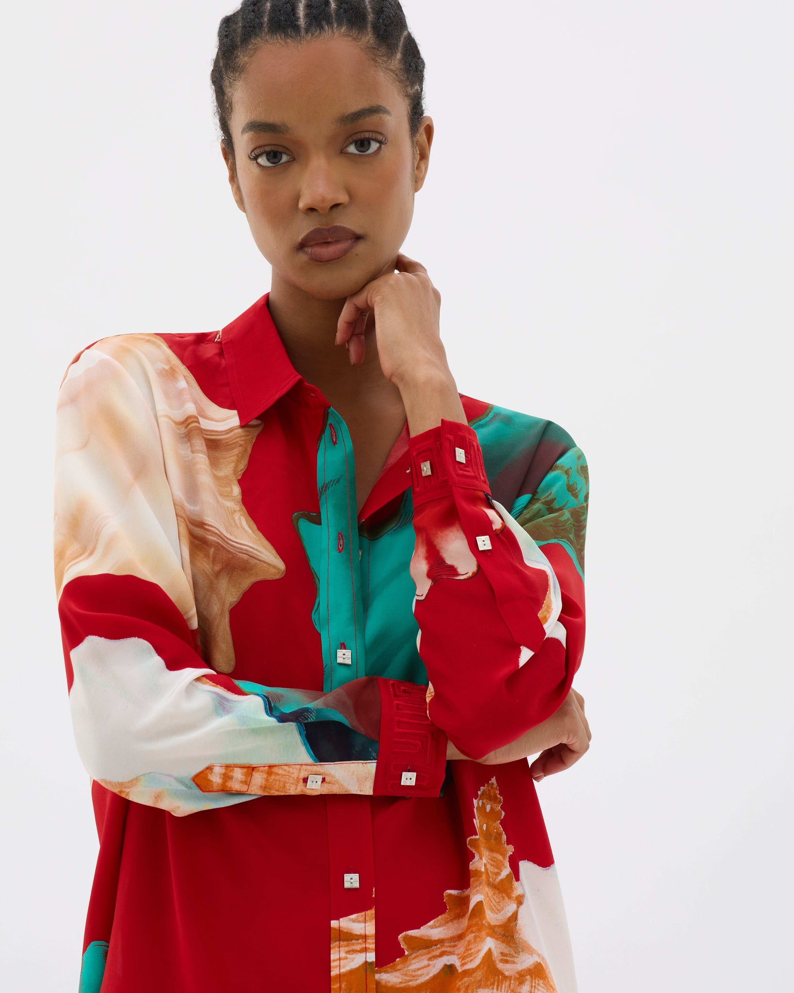 Murex Silk Shirt - MUMA WORLD  Top