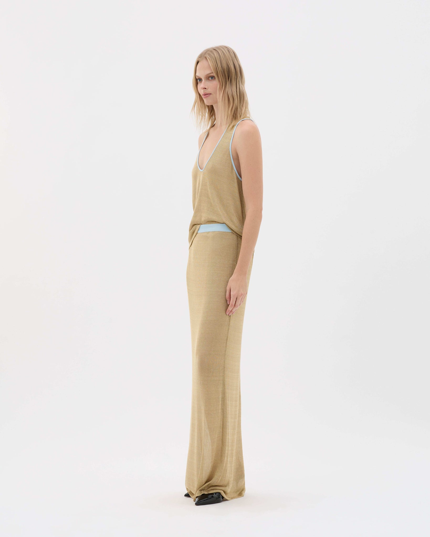 Netted Long Skirt - MUMA WORLD  Skirt