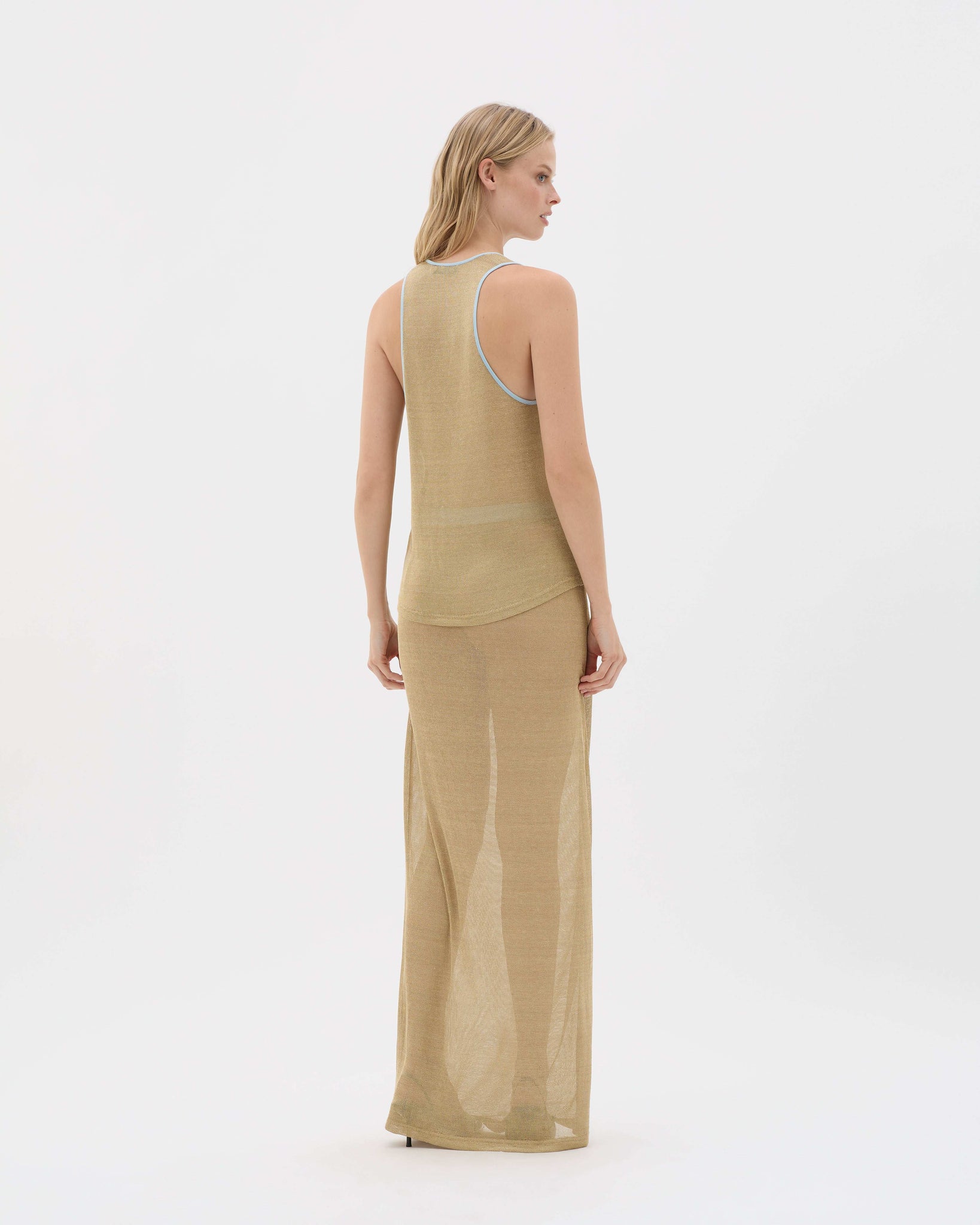 Netted Long Skirt - MUMA WORLD  Skirt
