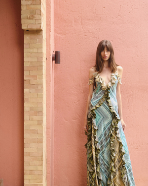Azul Bandana Ruffle Altair Dress