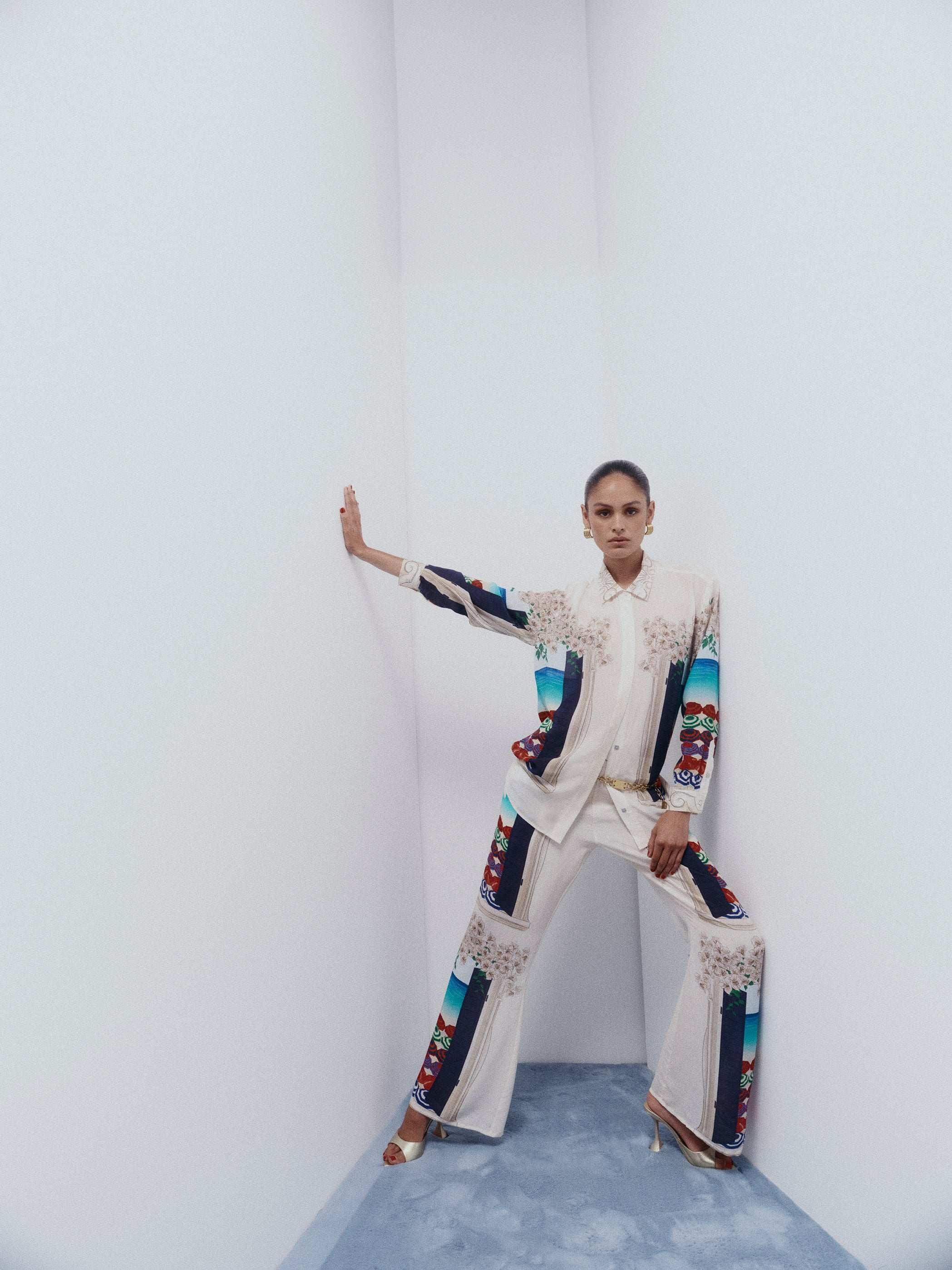 Riviera  Long Sleeve Shirt - MUMA WORLD  Top