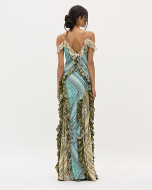 Azul Bandana Ruffle Altair Dress