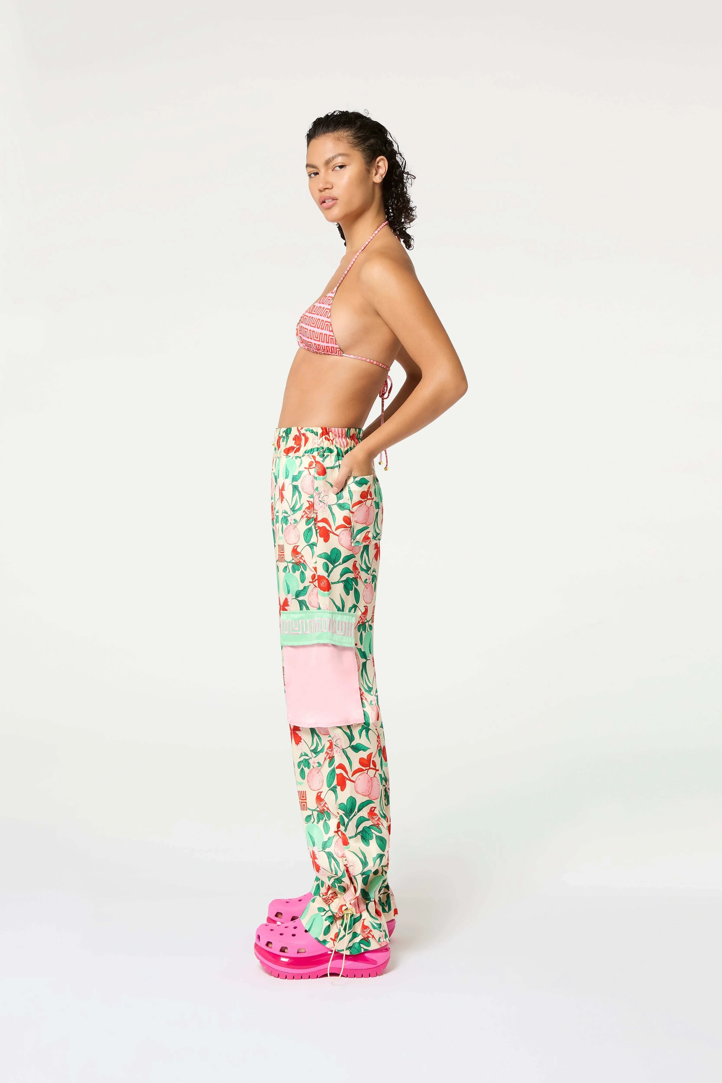 Pomelo Illustrated Cargo Pant - MUMA WORLD