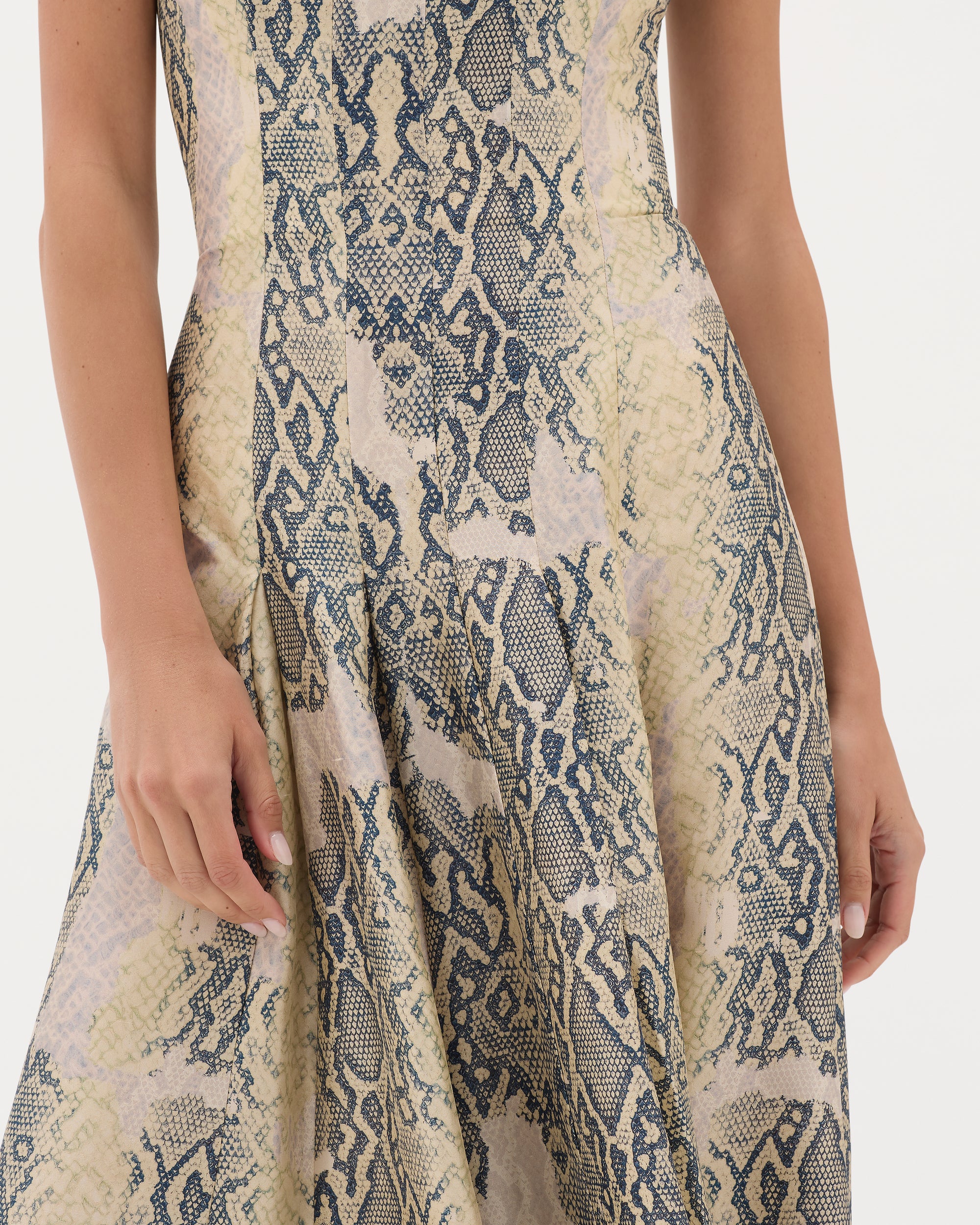 Nile Python Alora Dress
