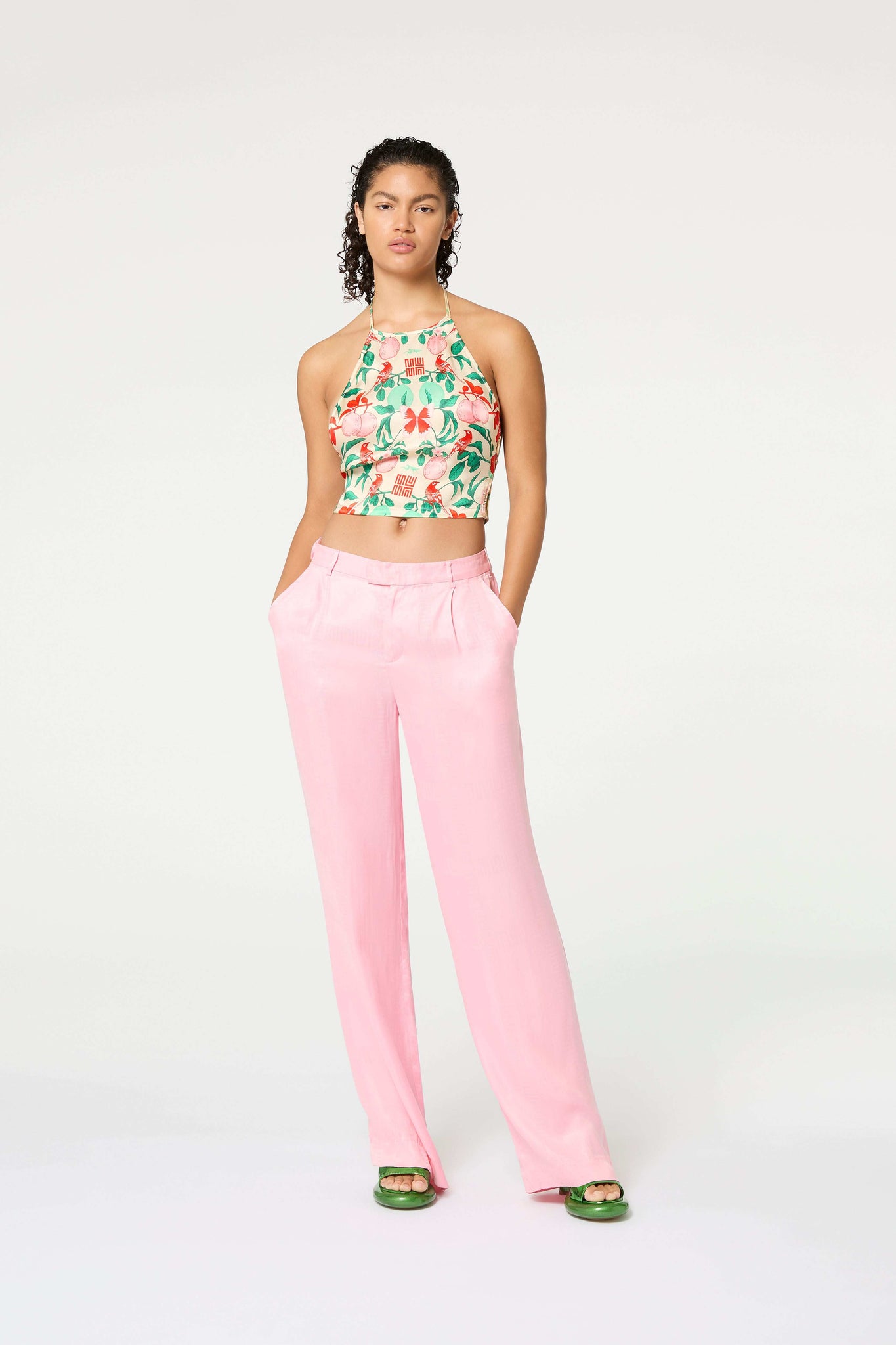 Pomelo Jacquard Pant