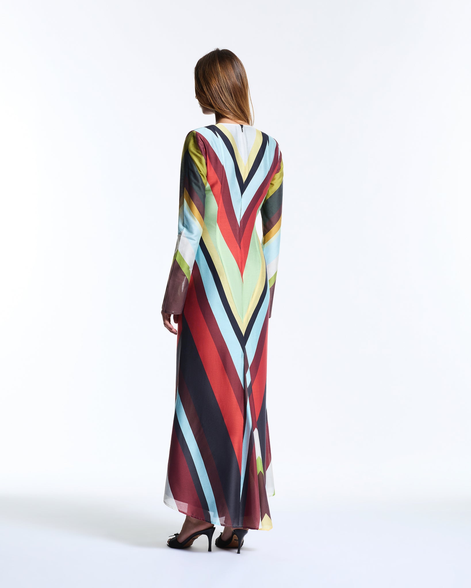 Sahara Stripe Saskia Dress