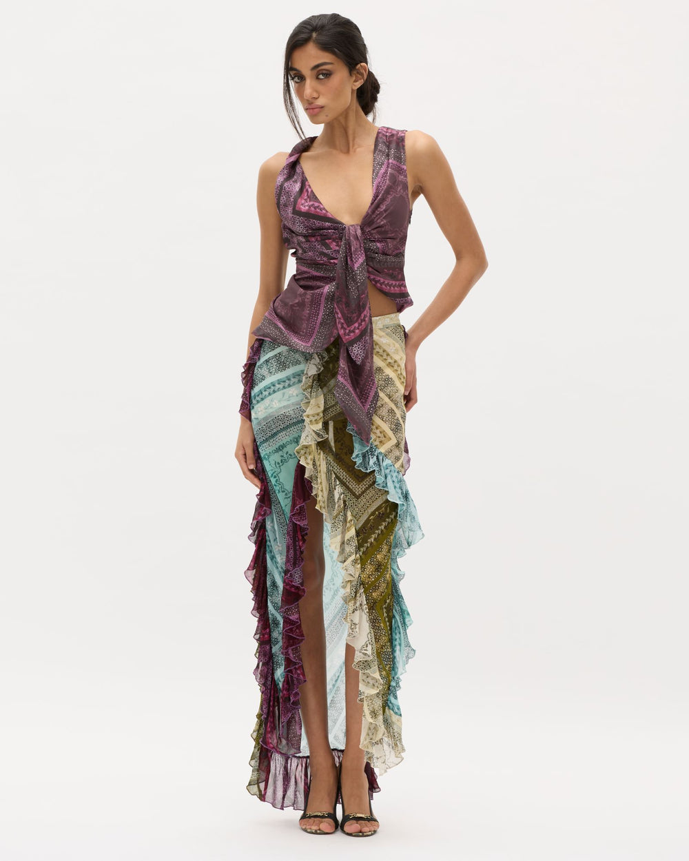 Morado Bandana Juno Top
