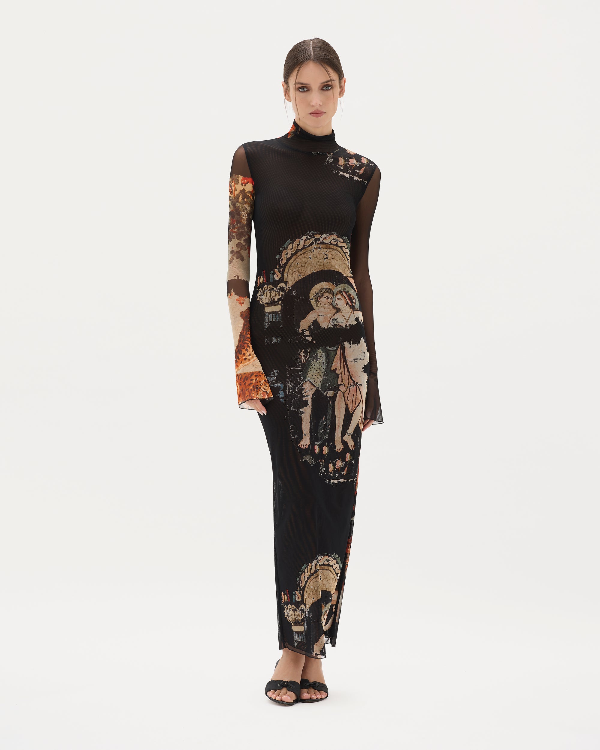 Bastet Pheonix Mesh Dress