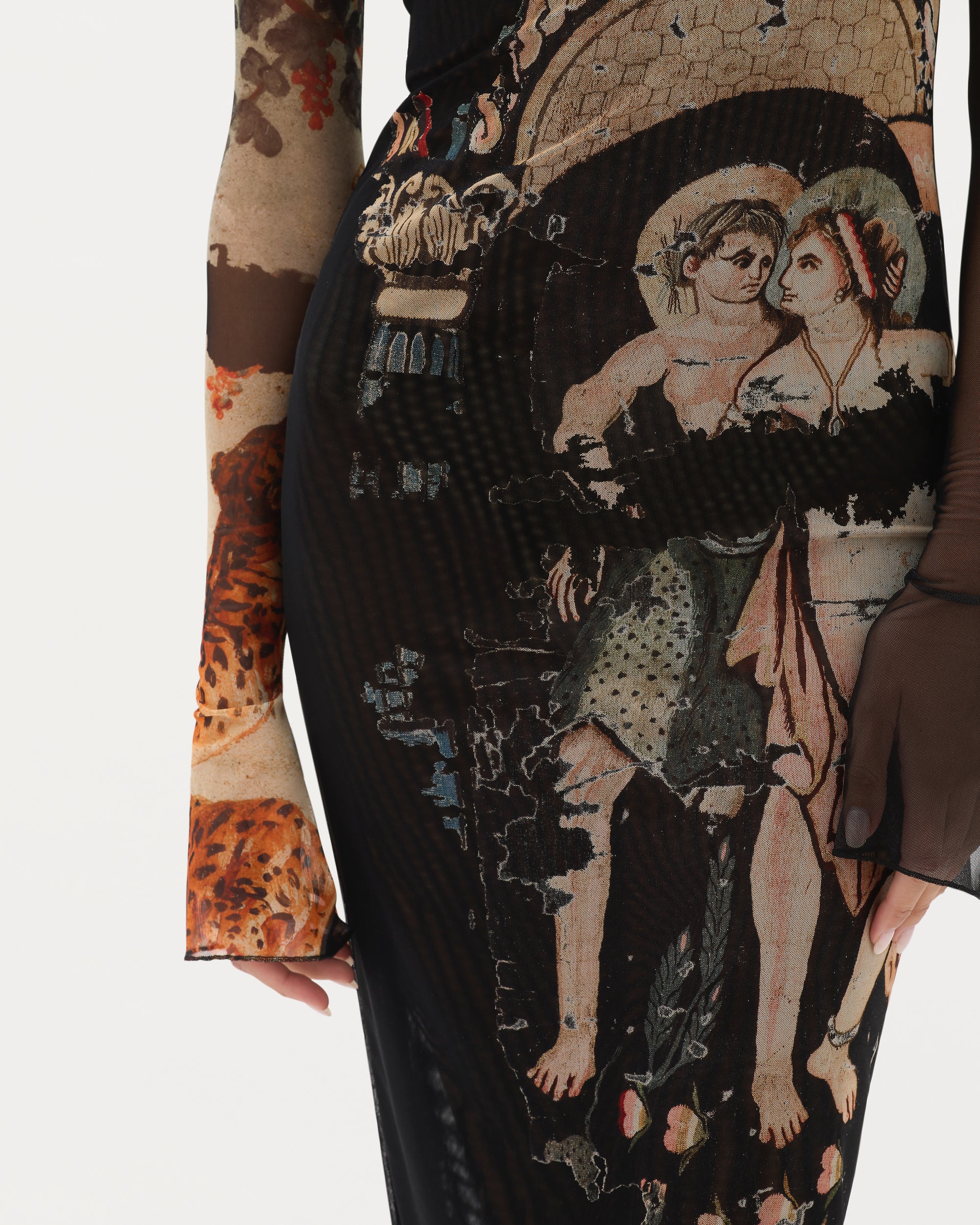 Bastet Pheonix Mesh Dress
