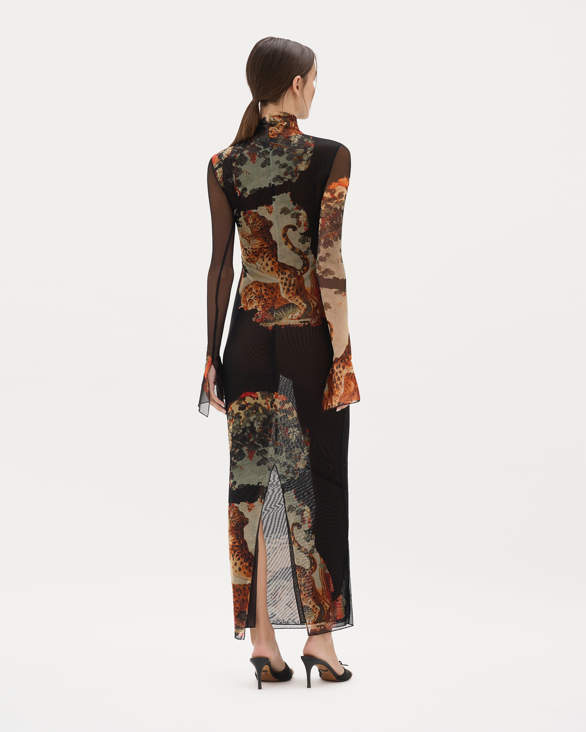Bastet Pheonix Mesh Dress