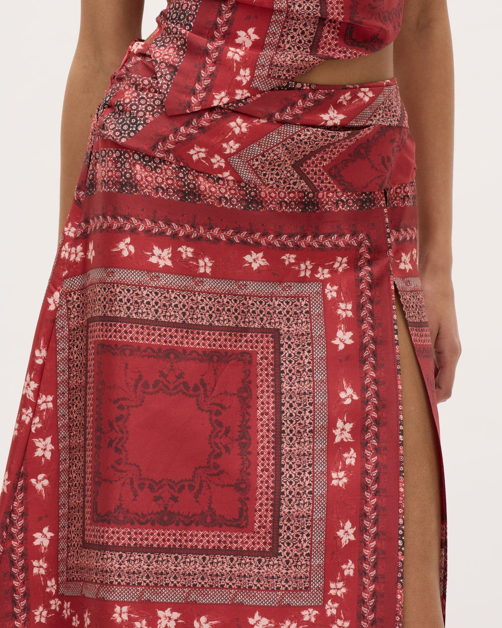 Roja Bandana Zhou Skirt
