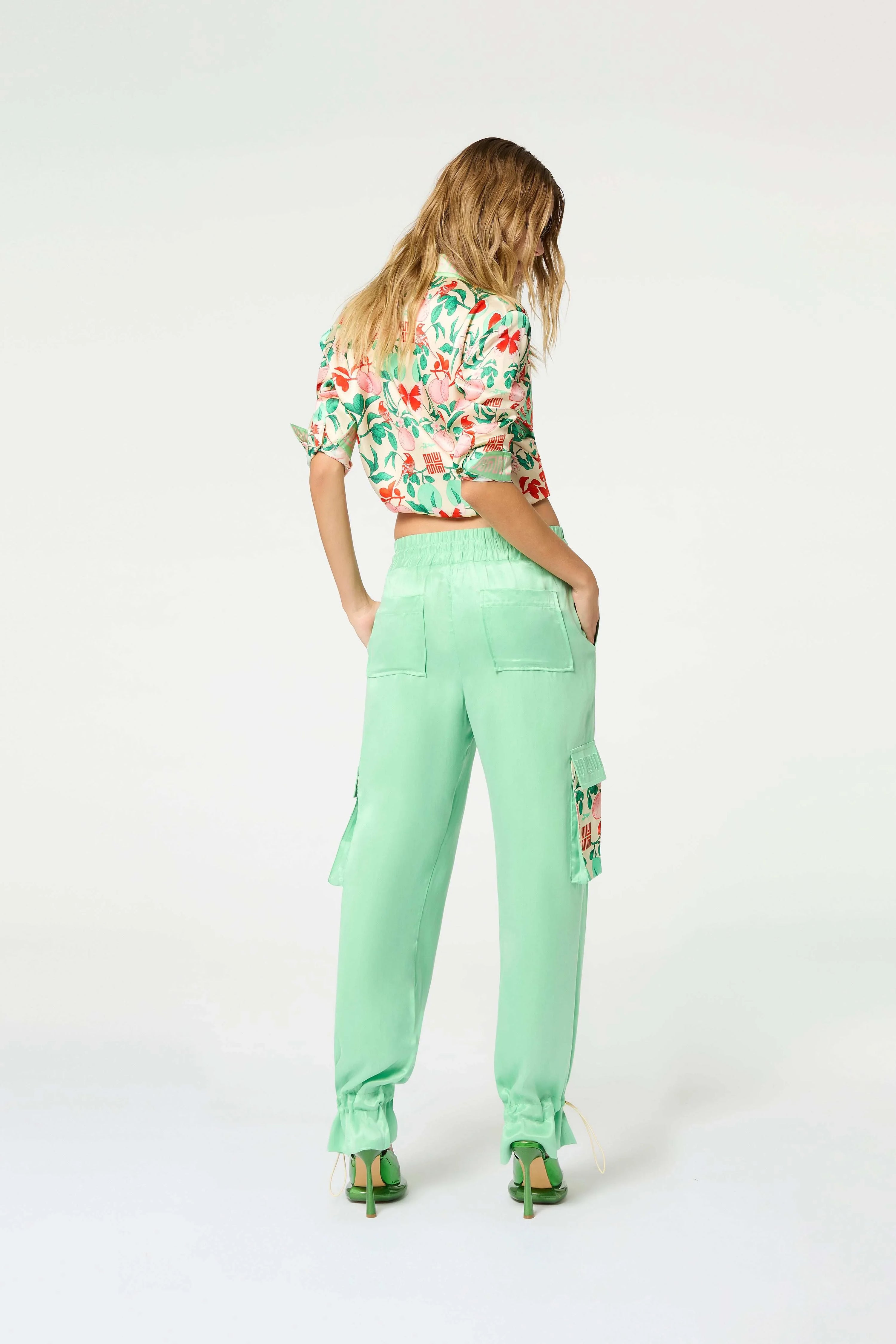 Pomelo Contrast Cargo Pant - MUMA WORLD