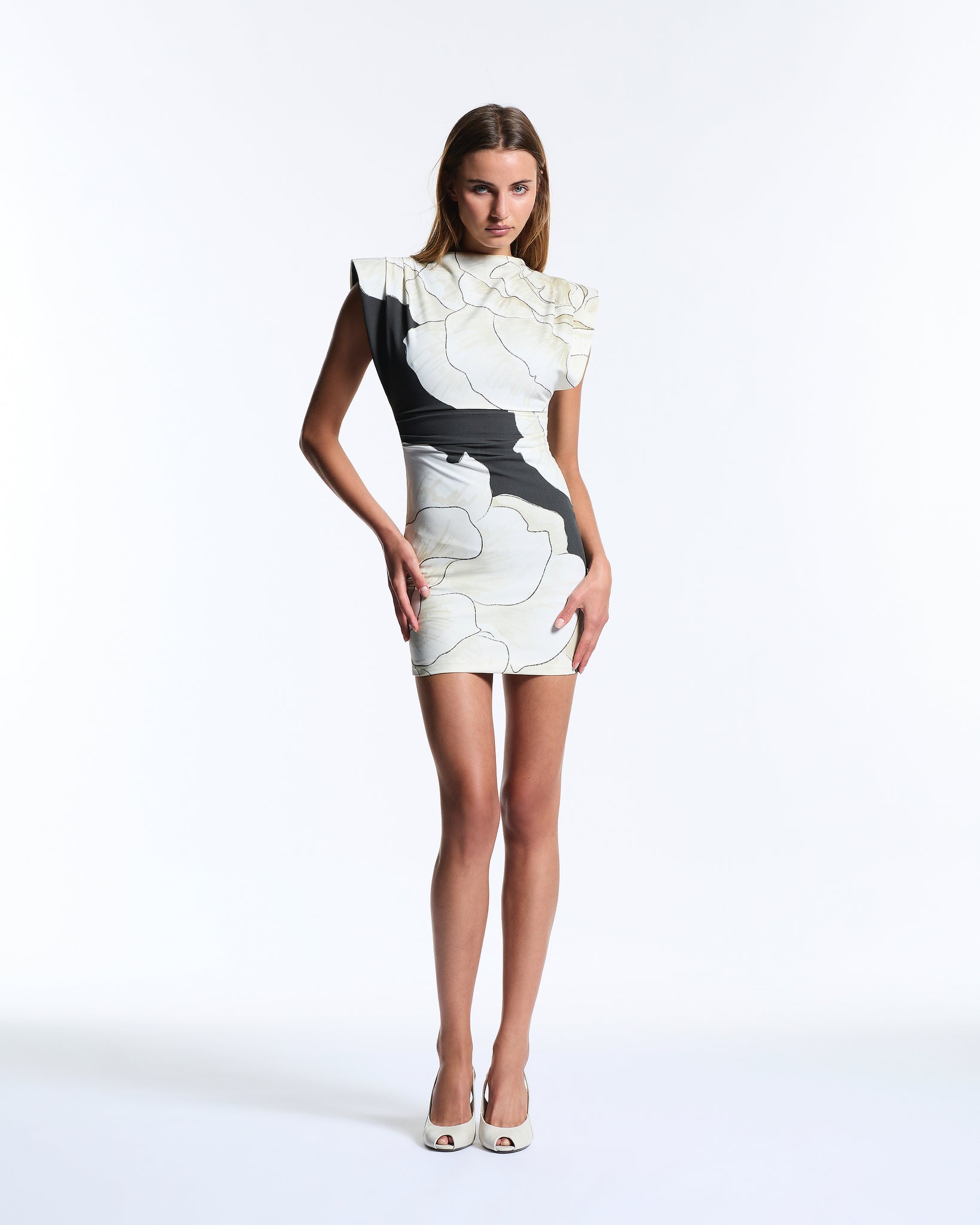 Noir Moschata Amine Mini Dress