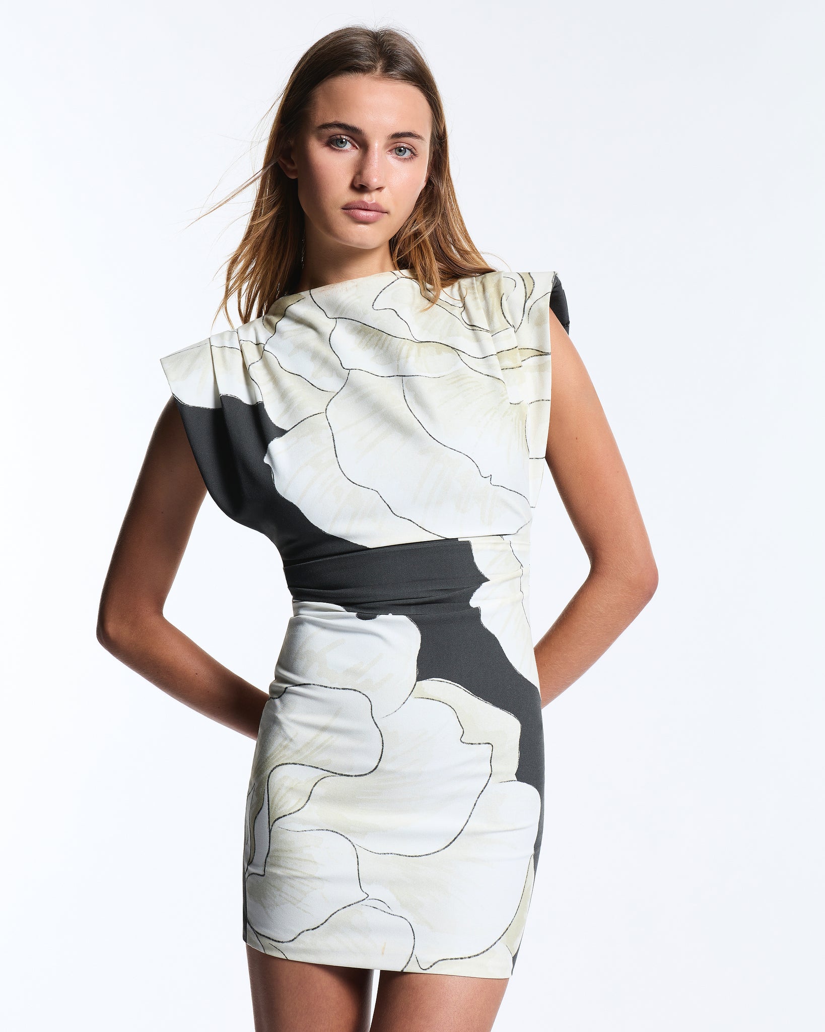 Noir Moschata Amine Mini Dress