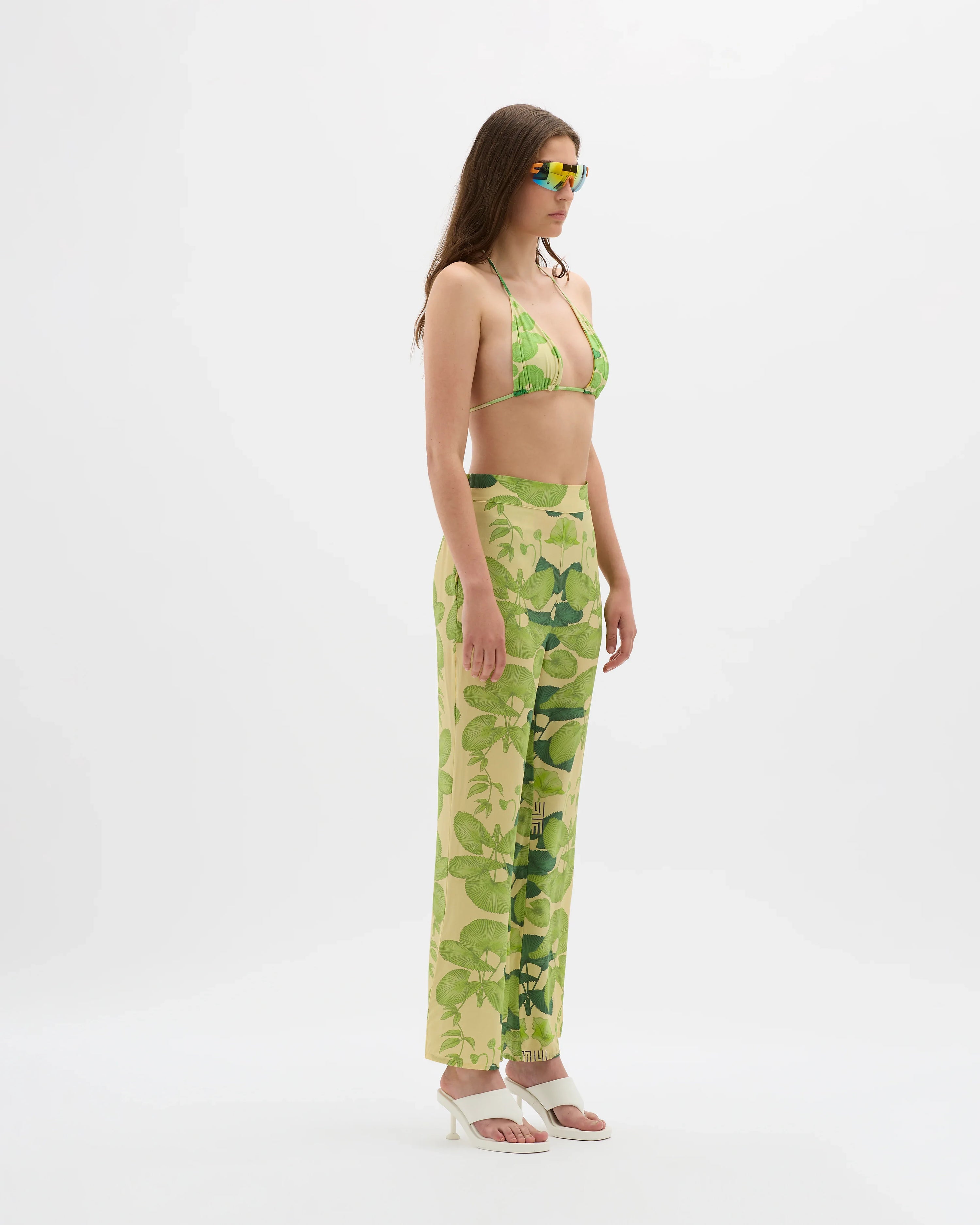 Yin Lotus Illustrated Pant - MUMA WORLD