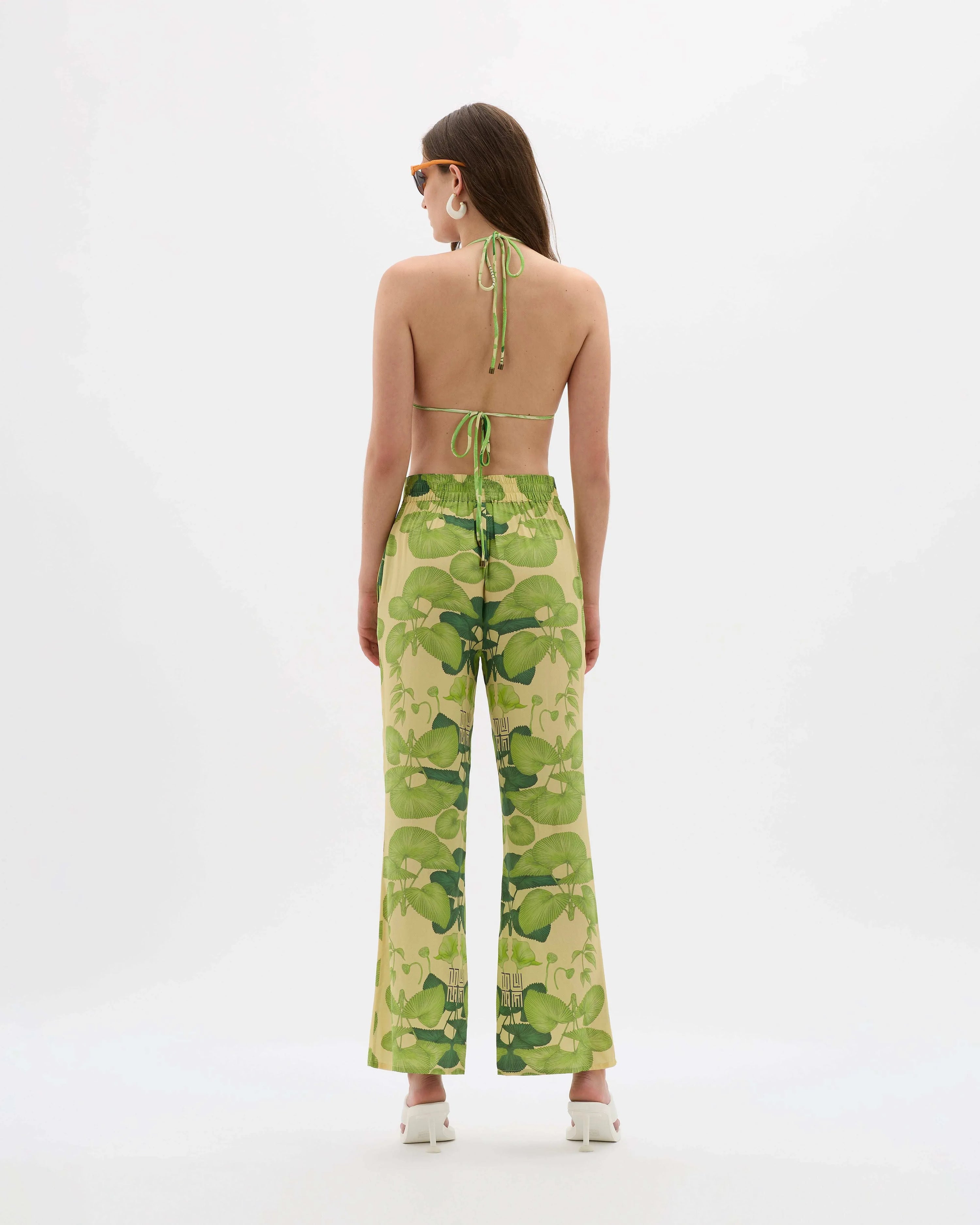 Yin Lotus Illustrated Pant - MUMA WORLD