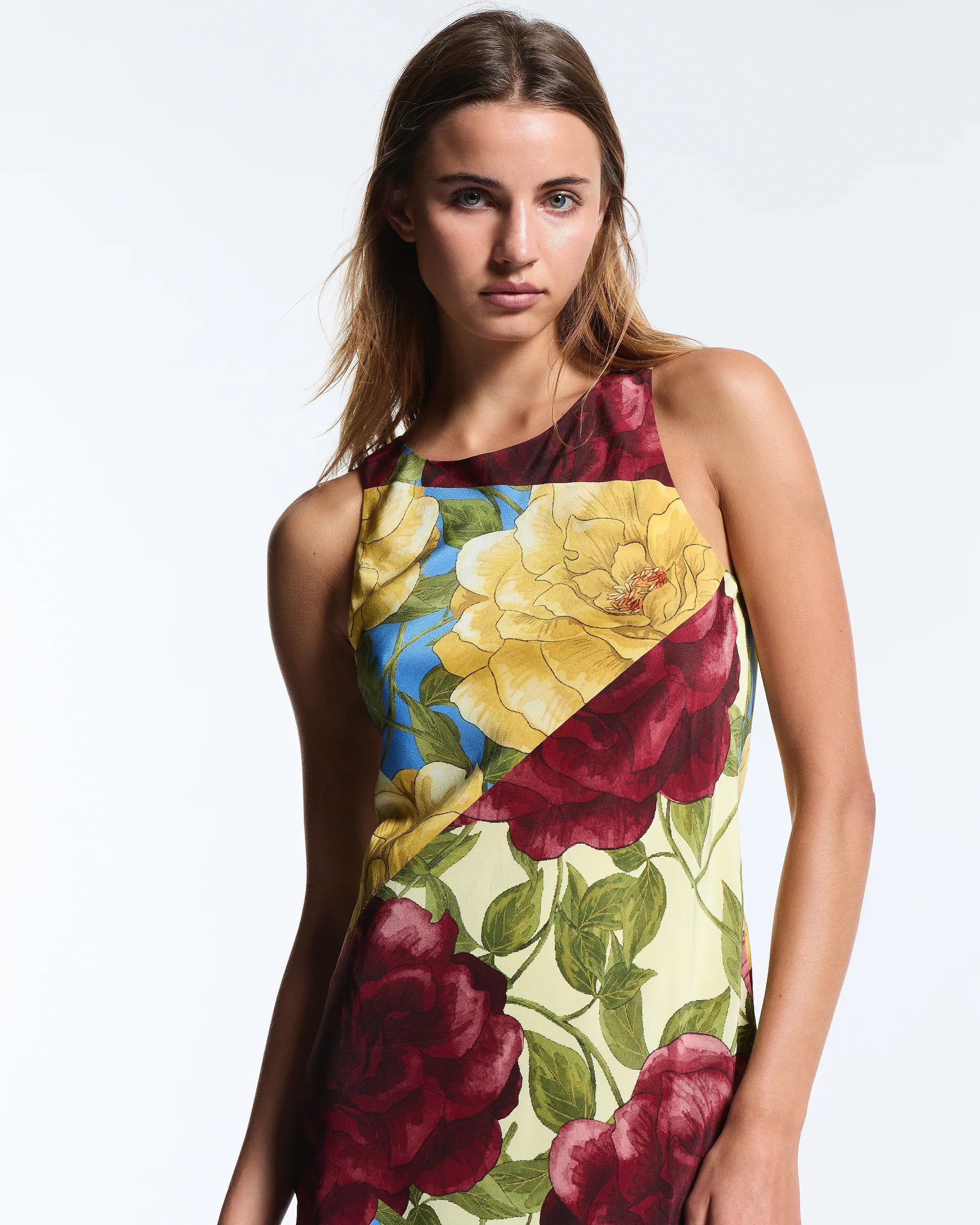 Mixed Floral Electra Mini Dress - MUMA WORLD