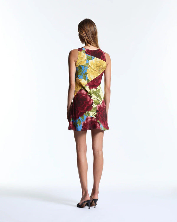 Mixed Floral Electra Mini Dress - MUMA WORLD