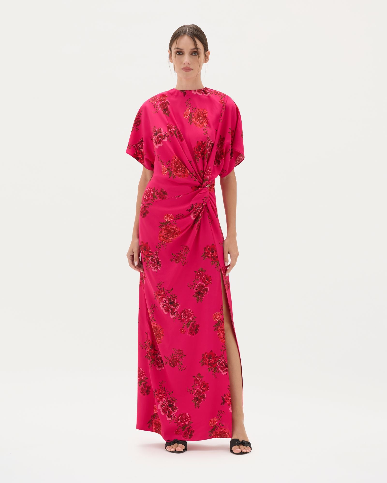 Magenta Bloom Zaira Dress