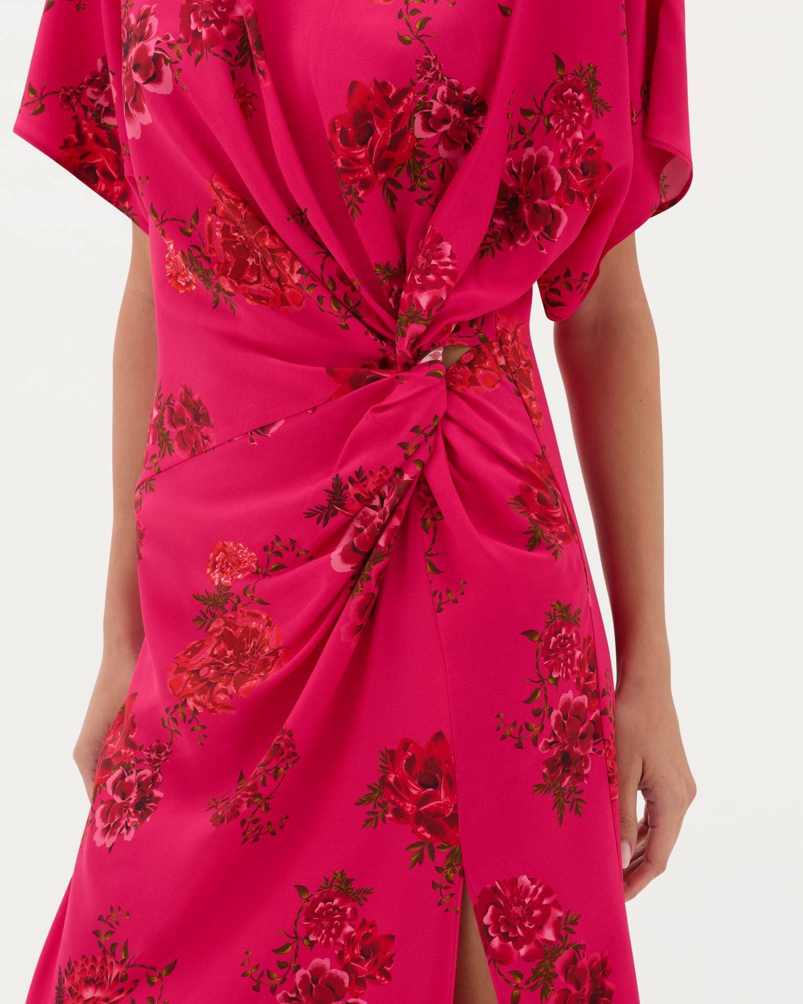 Magenta Bloom Zaira Dress