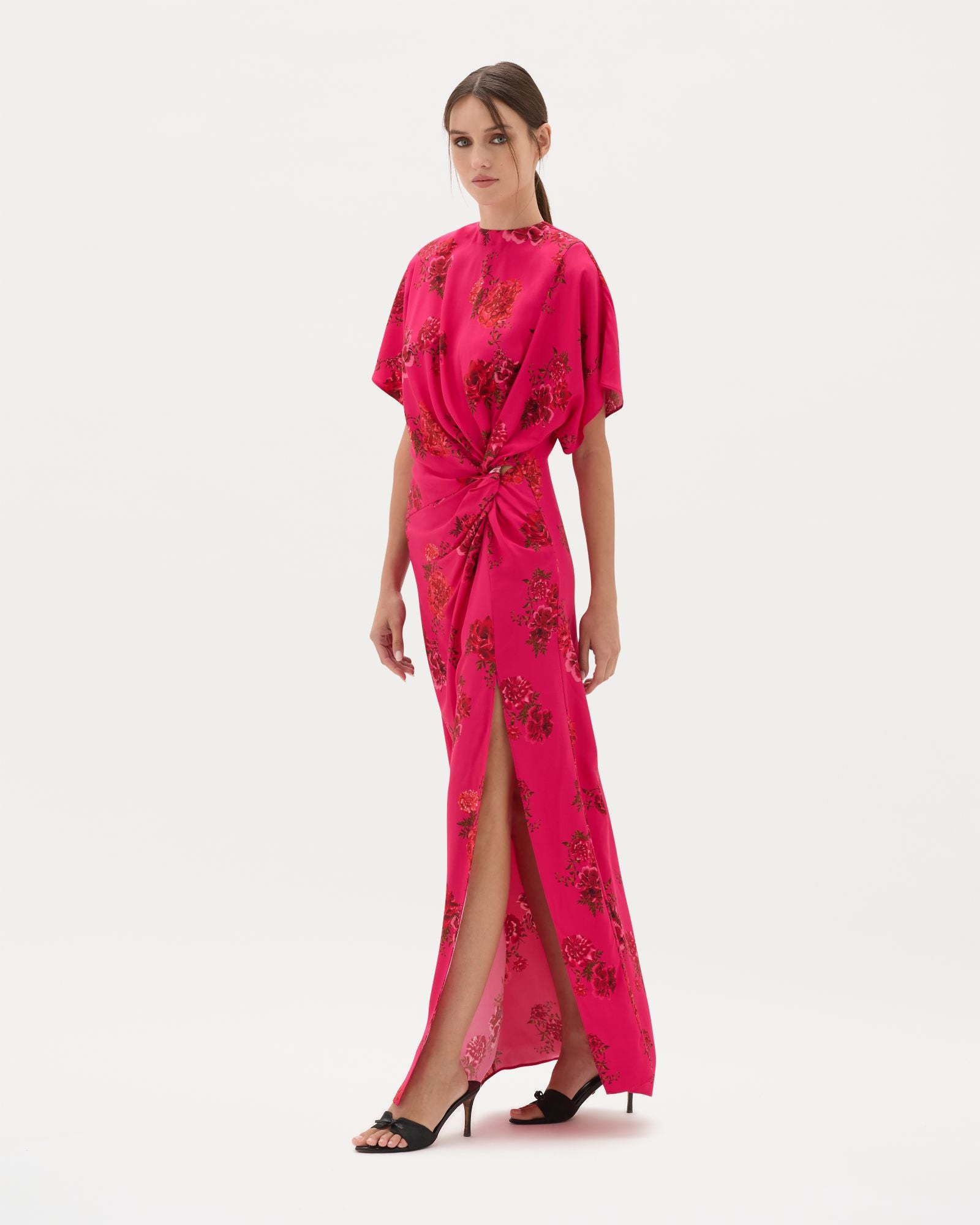 Magenta Bloom Zaira Dress