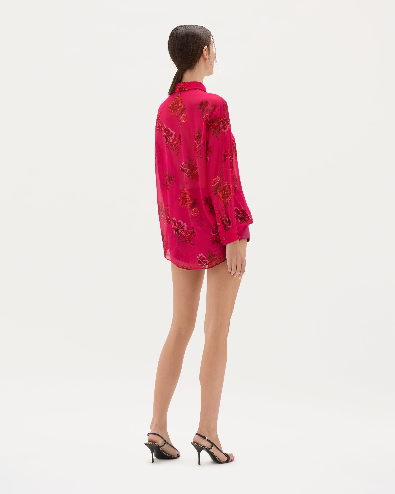 Magenta Bloom Classic Shirt