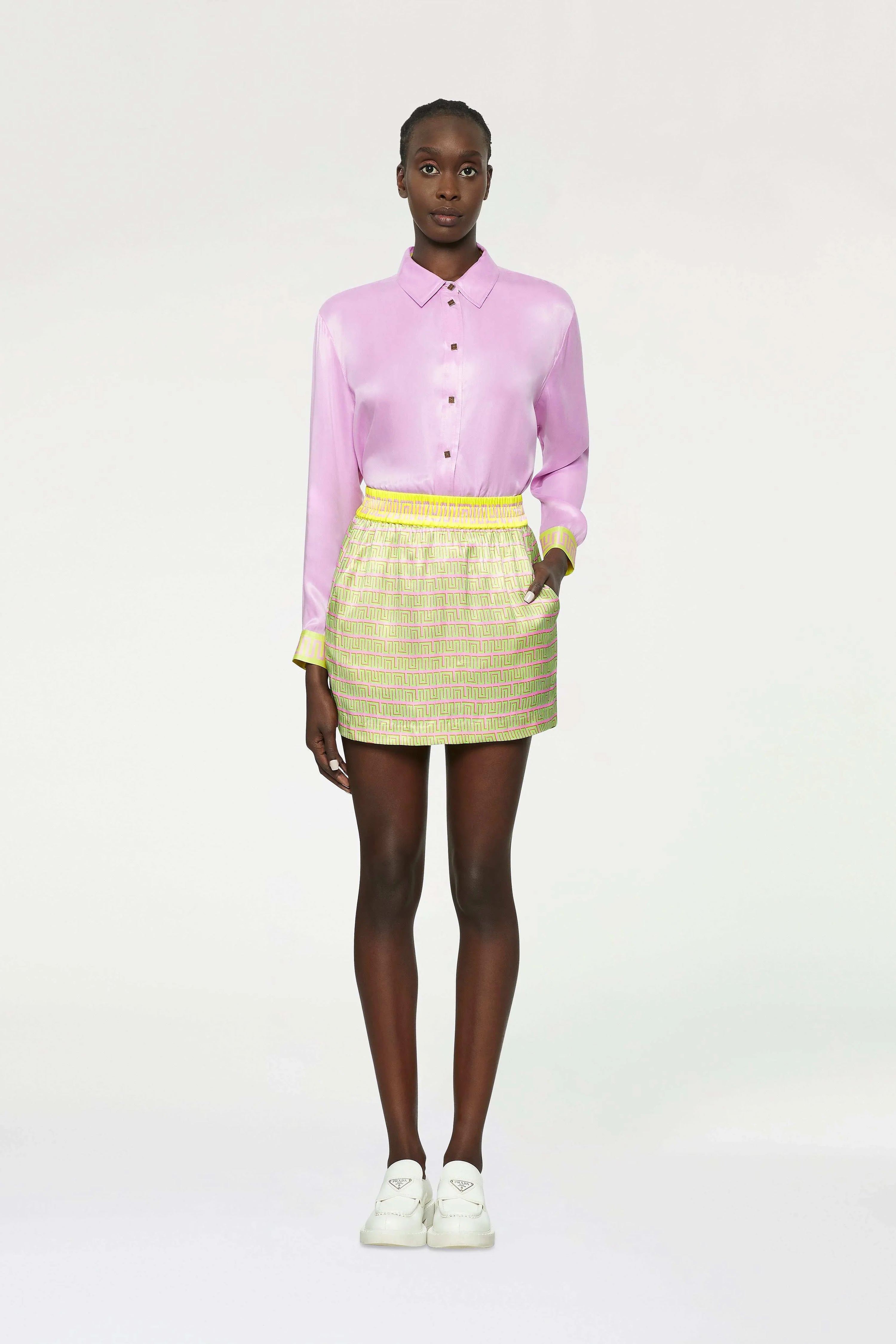 Coconut & Fingerlime Pattern Skirt - MUMA WORLD