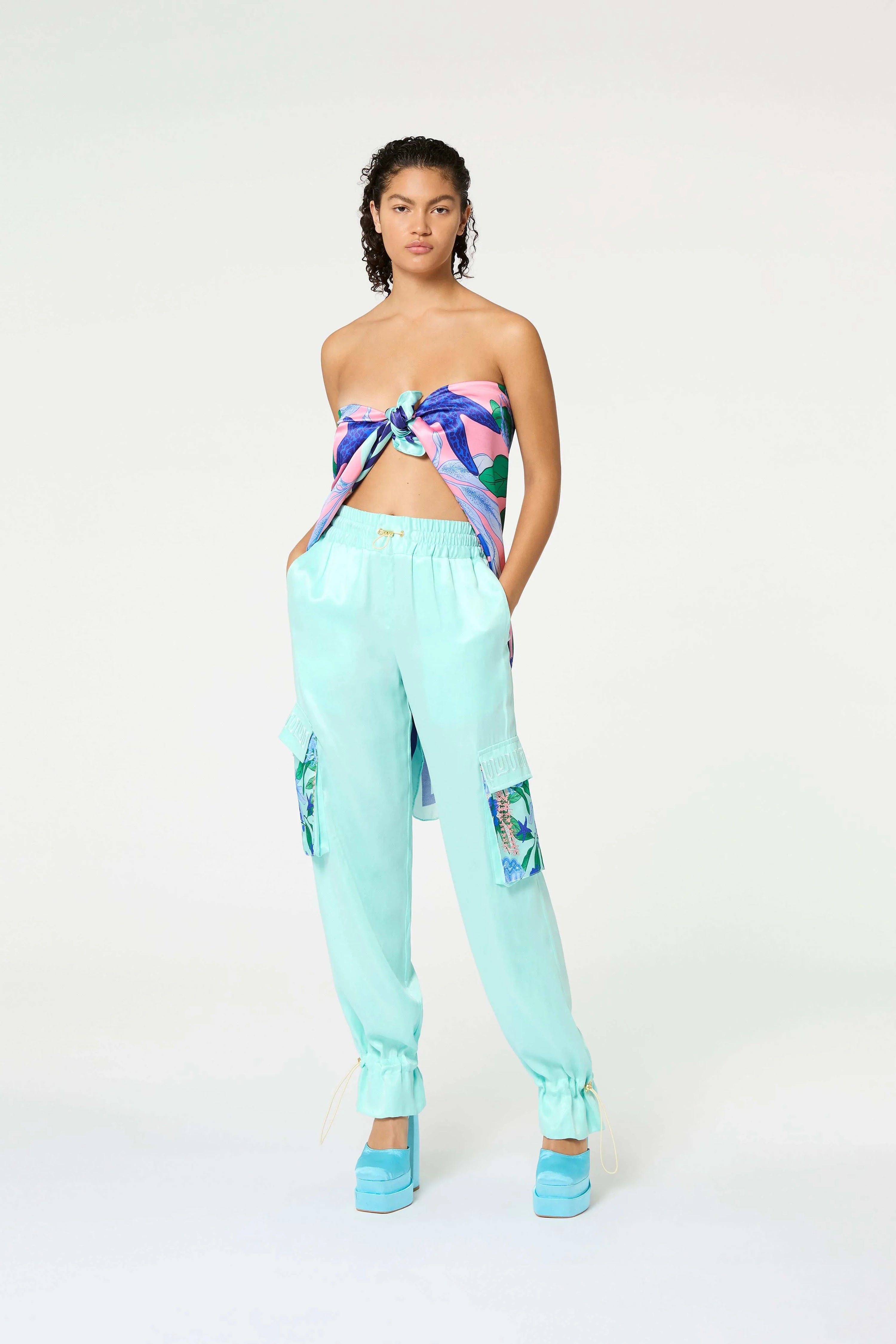 Quandong Contrast Cargo Pant - MUMA WORLD