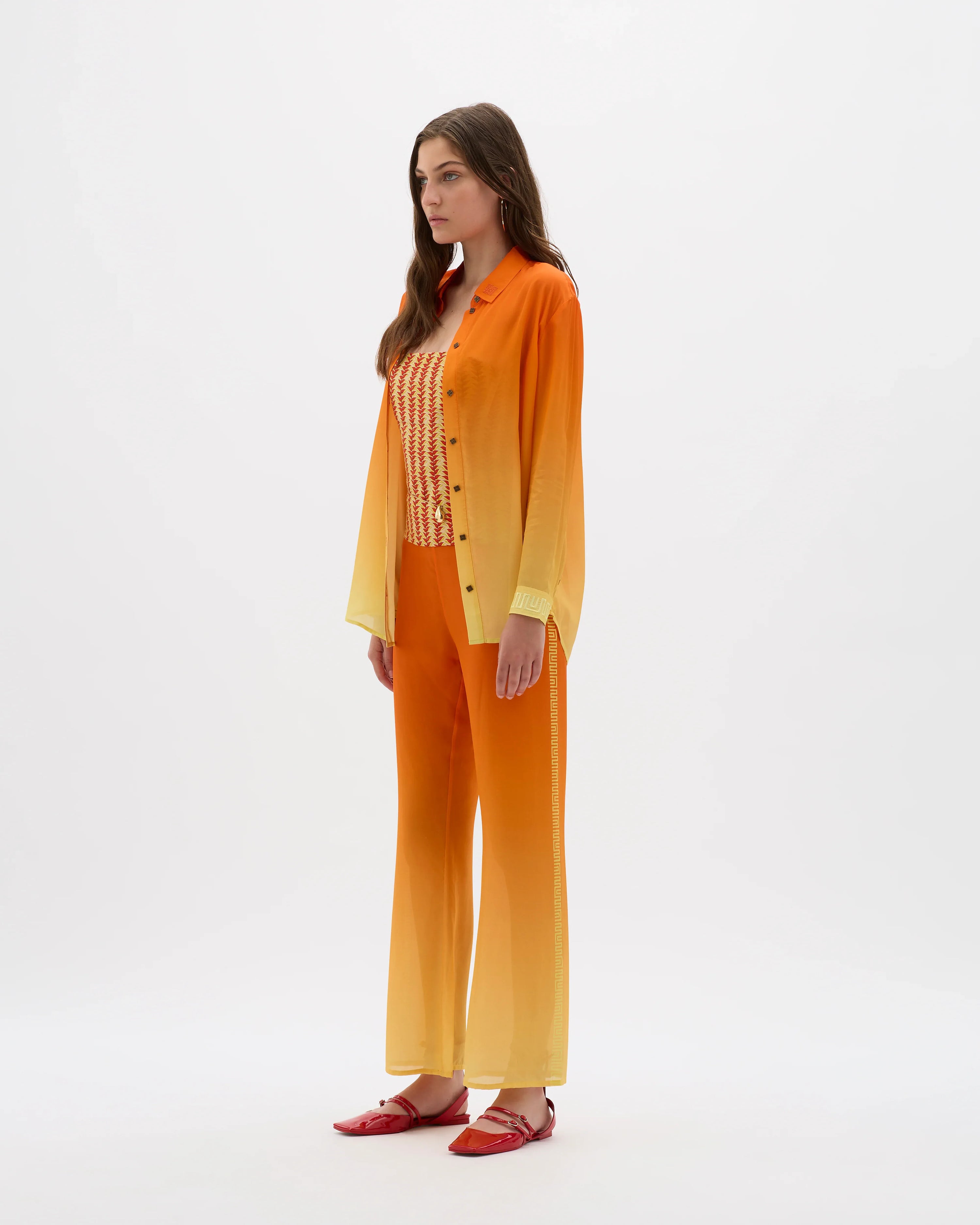 Yin Sunset Long Sleeve Shirt - MUMA WORLD