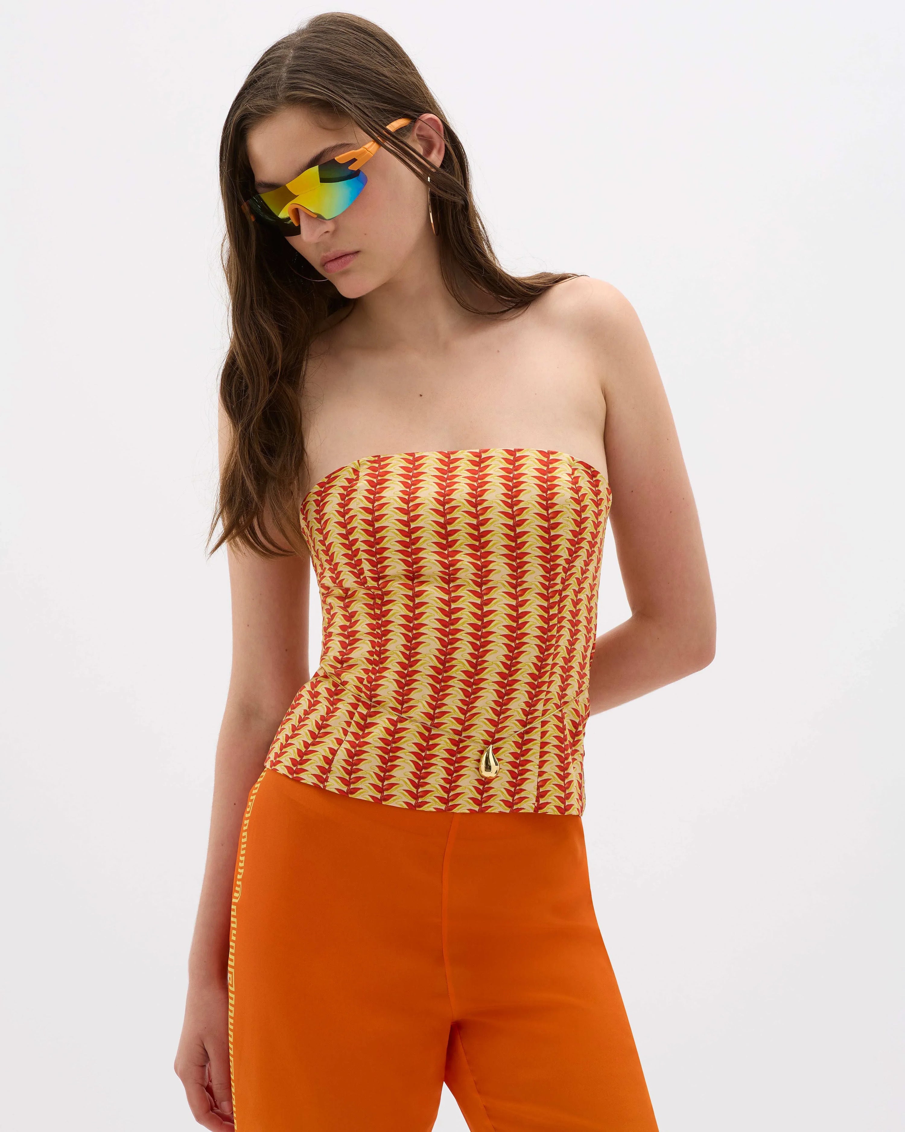 Yin Lobster Claw Bandeau Top - MUMA WORLD