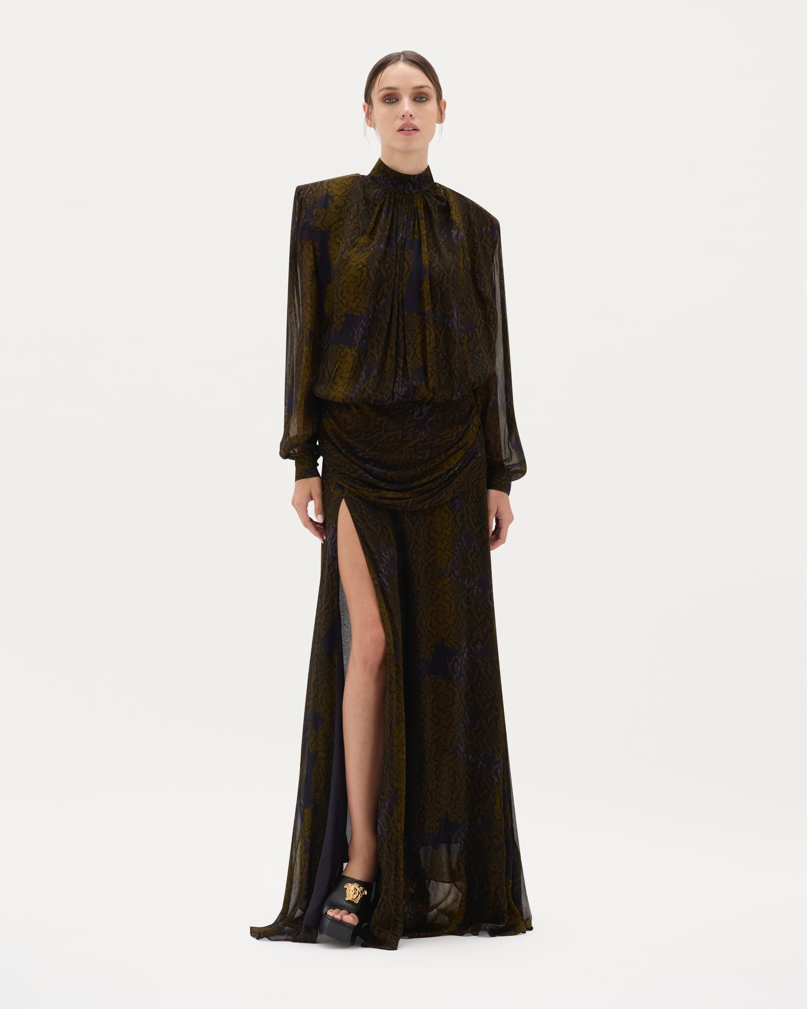 Tomb Python Quilla Maxi Dress