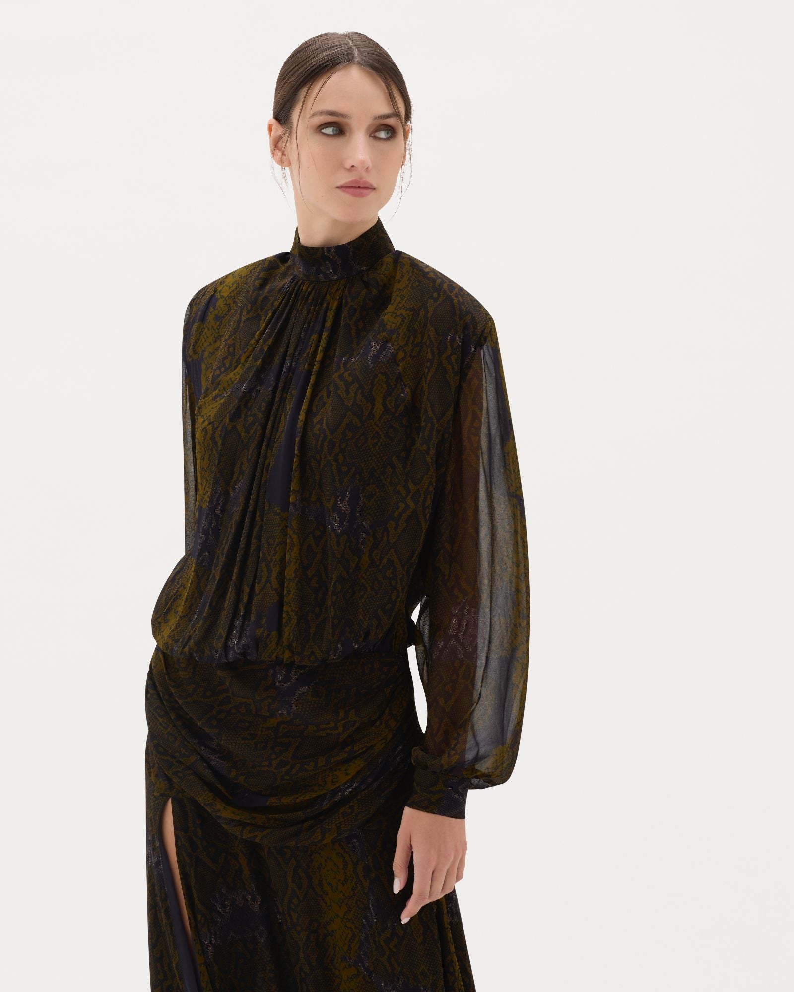 Tomb Python Quilla Maxi Dress