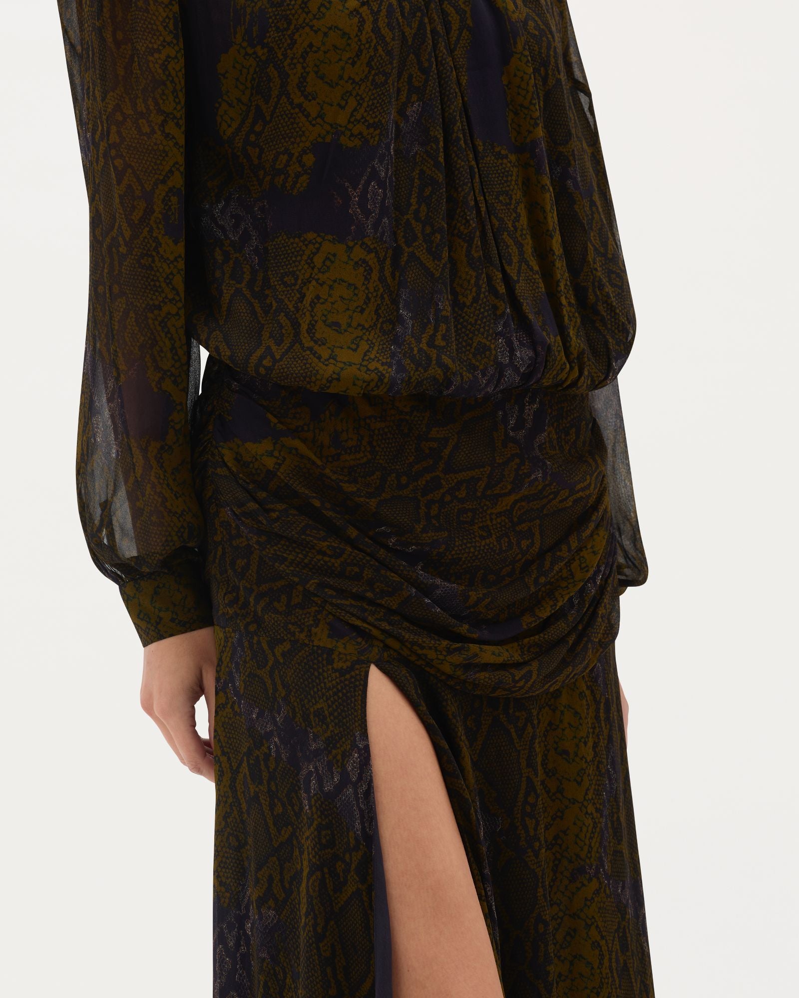 Tomb Python Quilla Maxi Dress