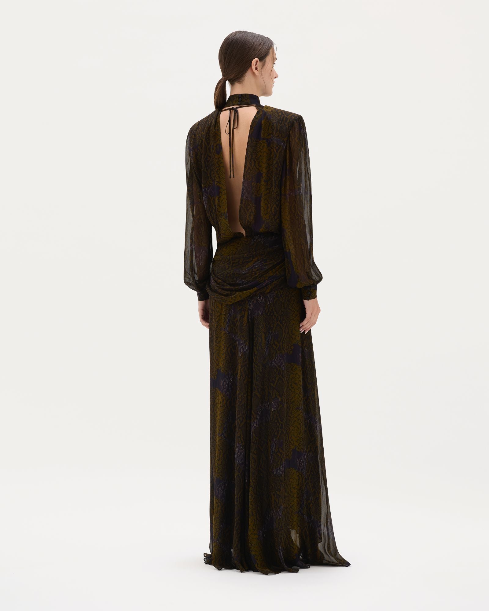 Tomb Python Quilla Maxi Dress