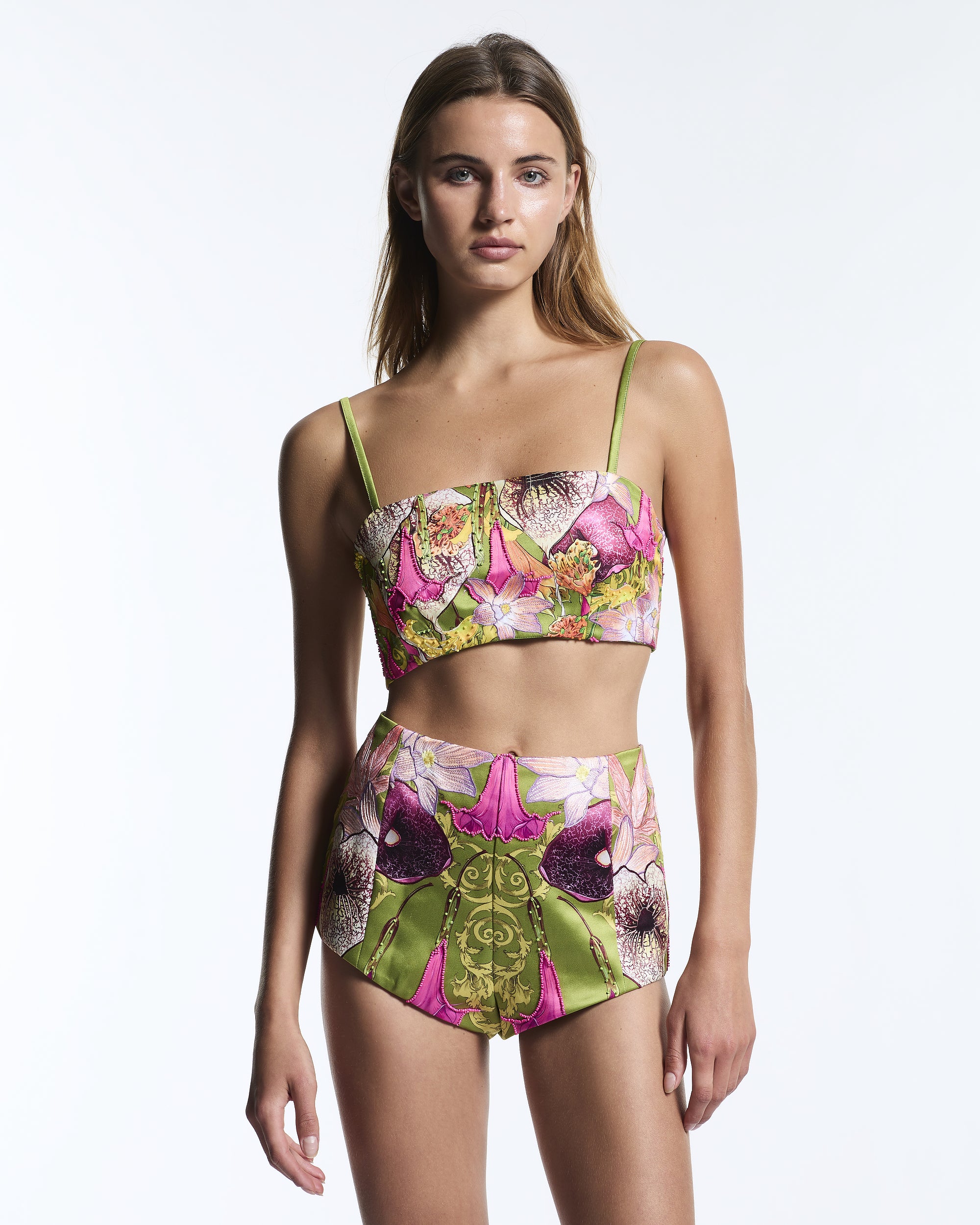 BEADED FLORAL CANOPY CROP