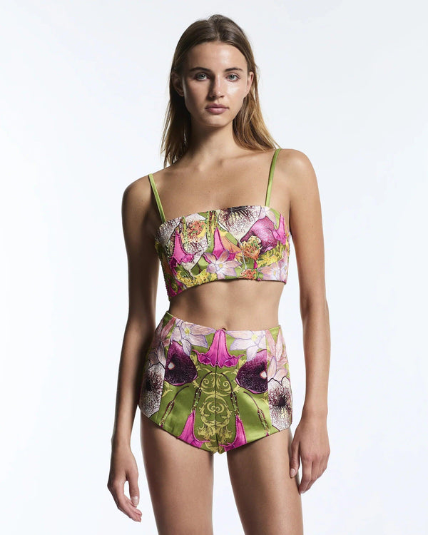 BEADED FLORAL CANOPY CROP - MUMA WORLD