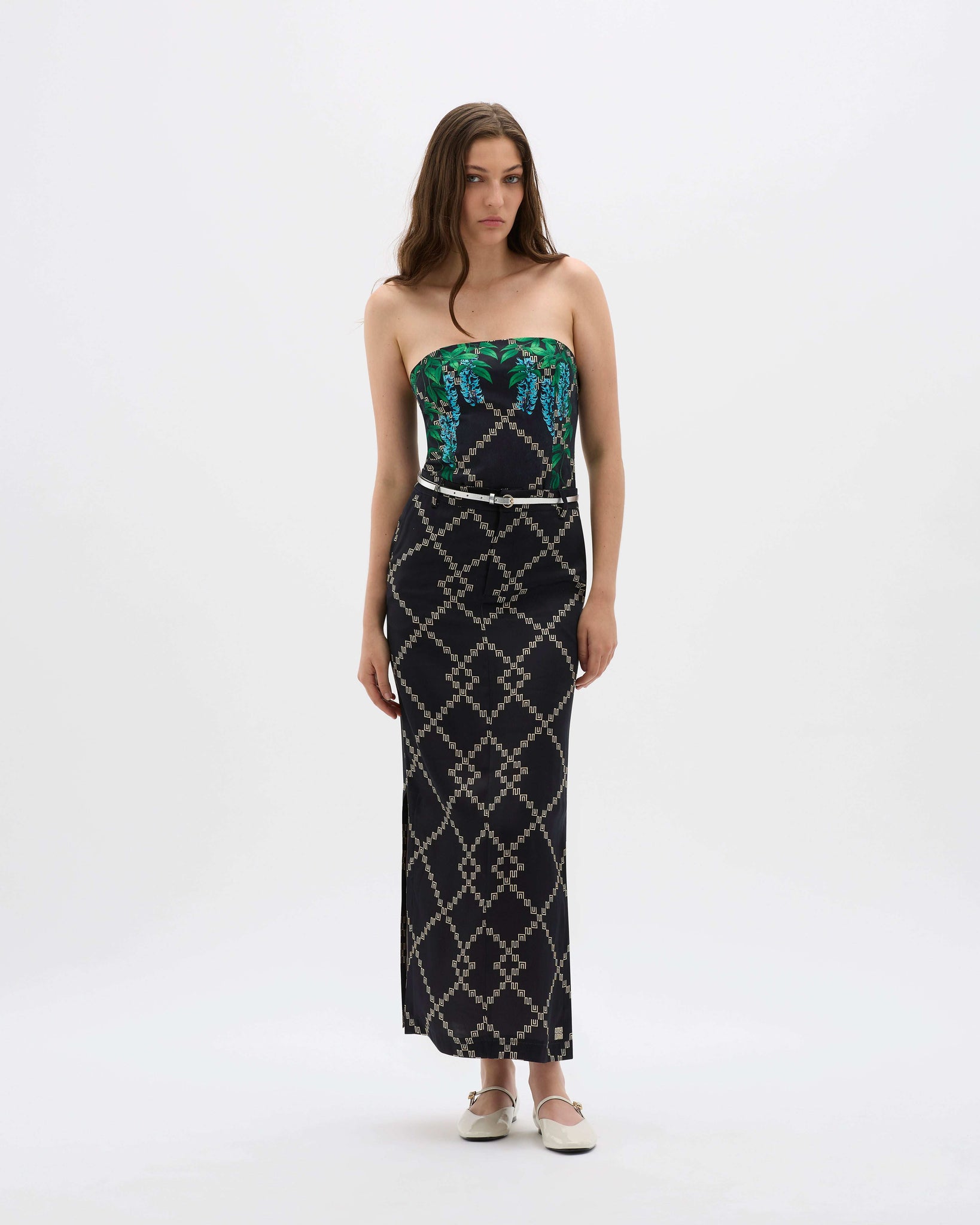 Jade Vine Bandeau Top