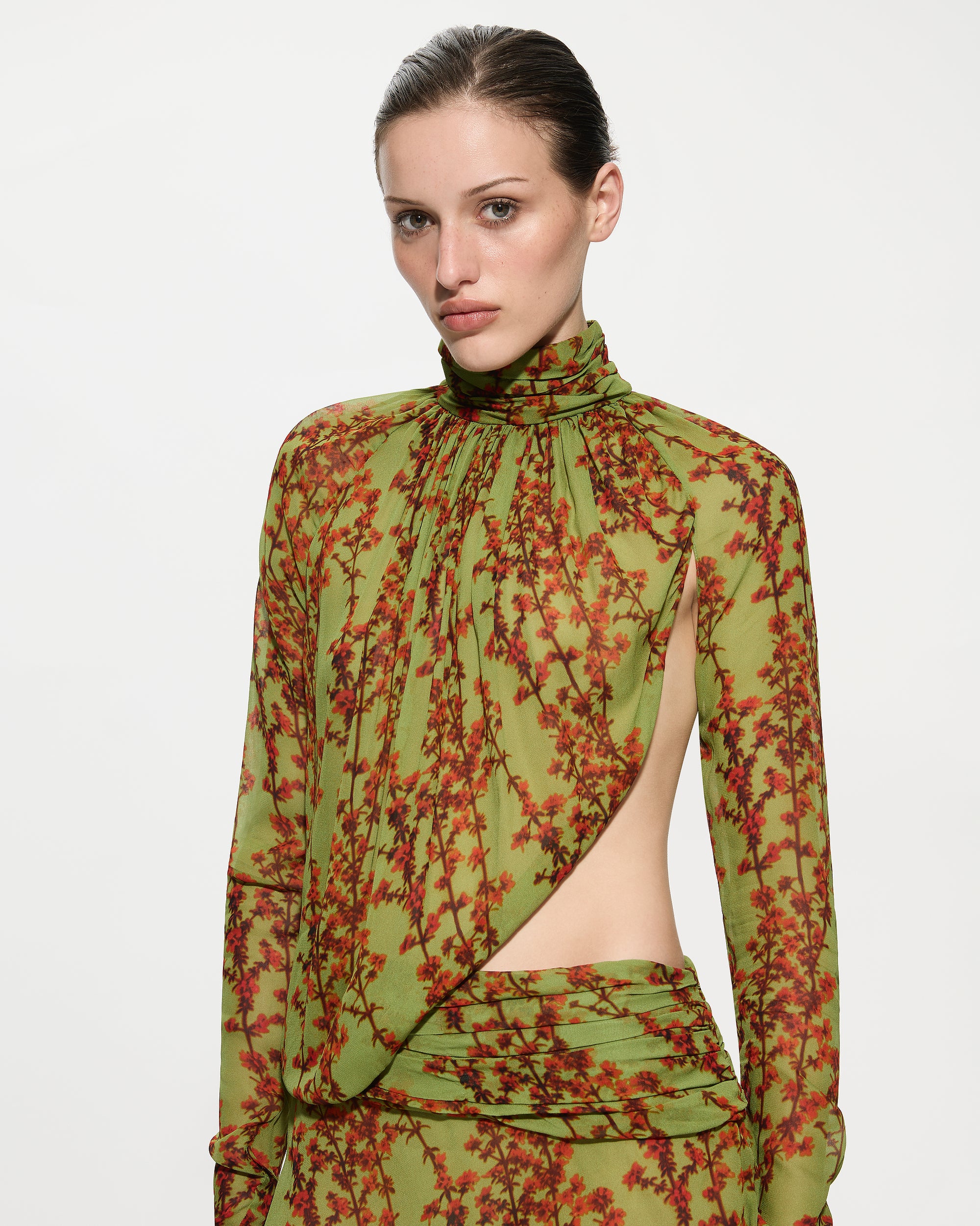 Kusa Sakura Zhou Mini Dress