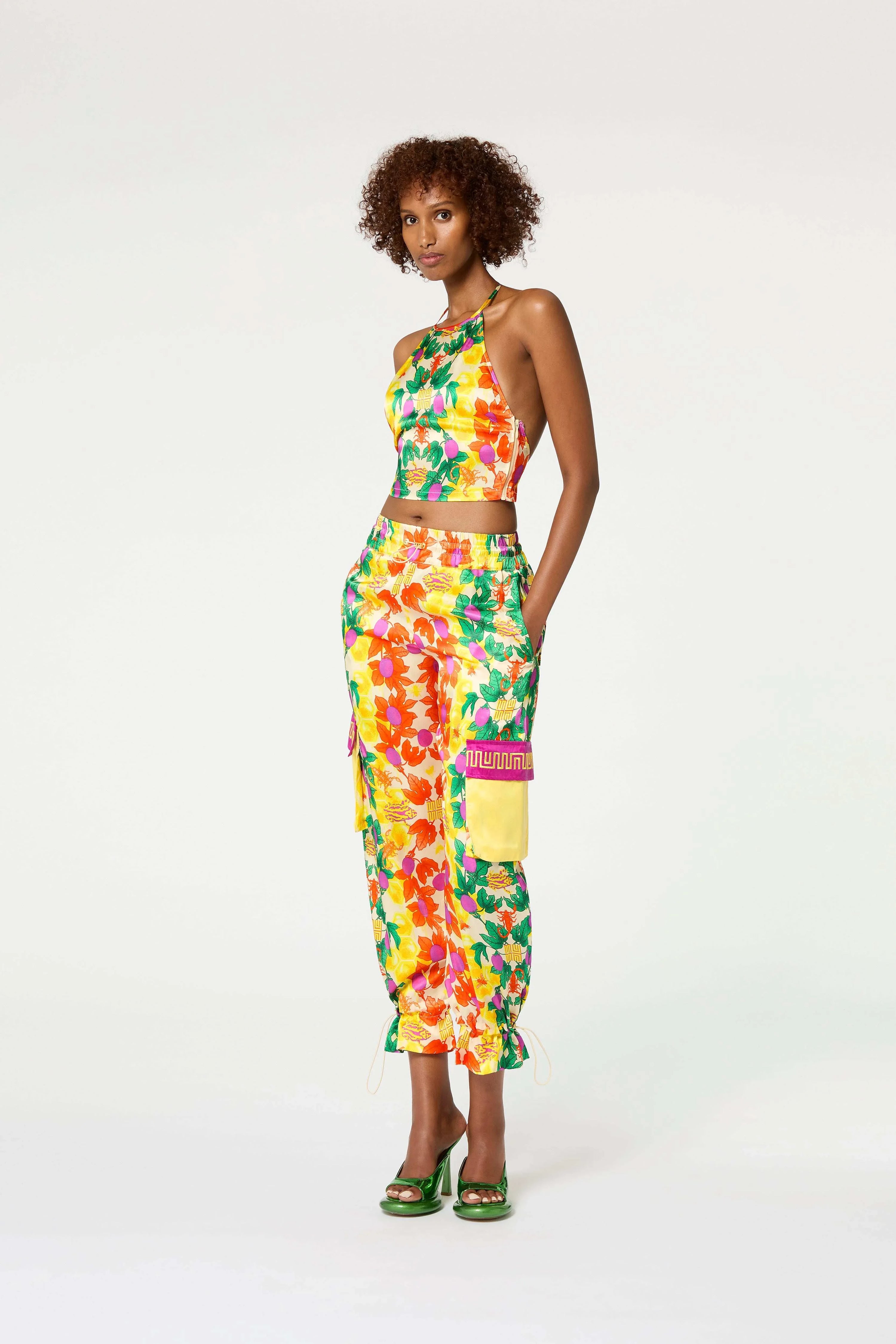 Passionfruit Illustrated Halter - MUMA WORLD