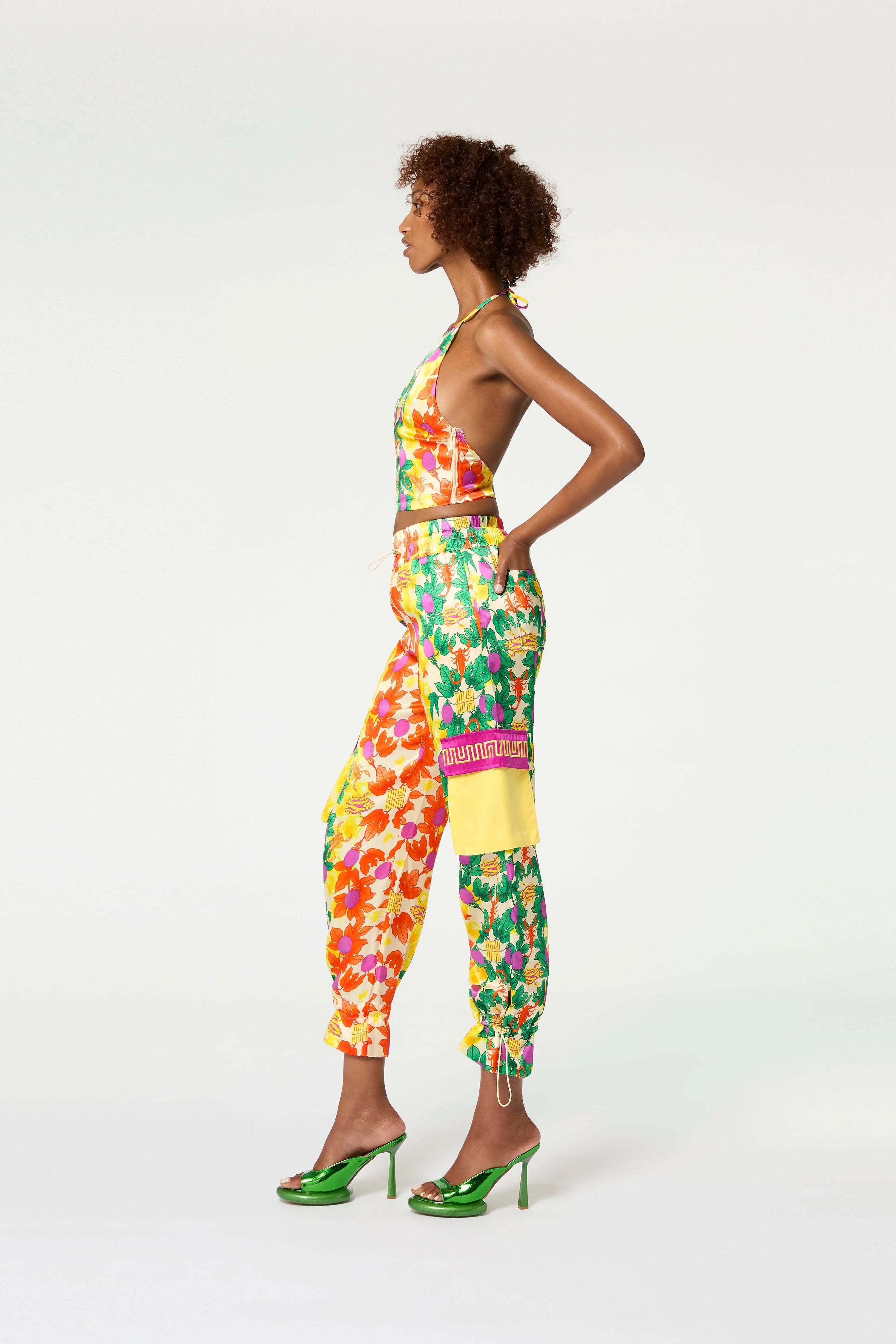 Passionfruit Illustrated Halter - MUMA WORLD