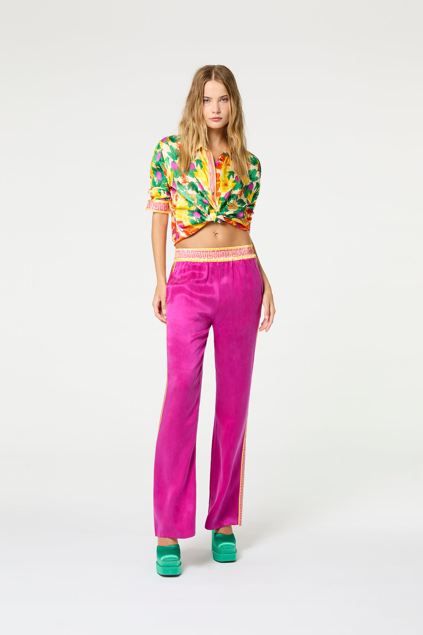 Passionfruit Contrast Pant