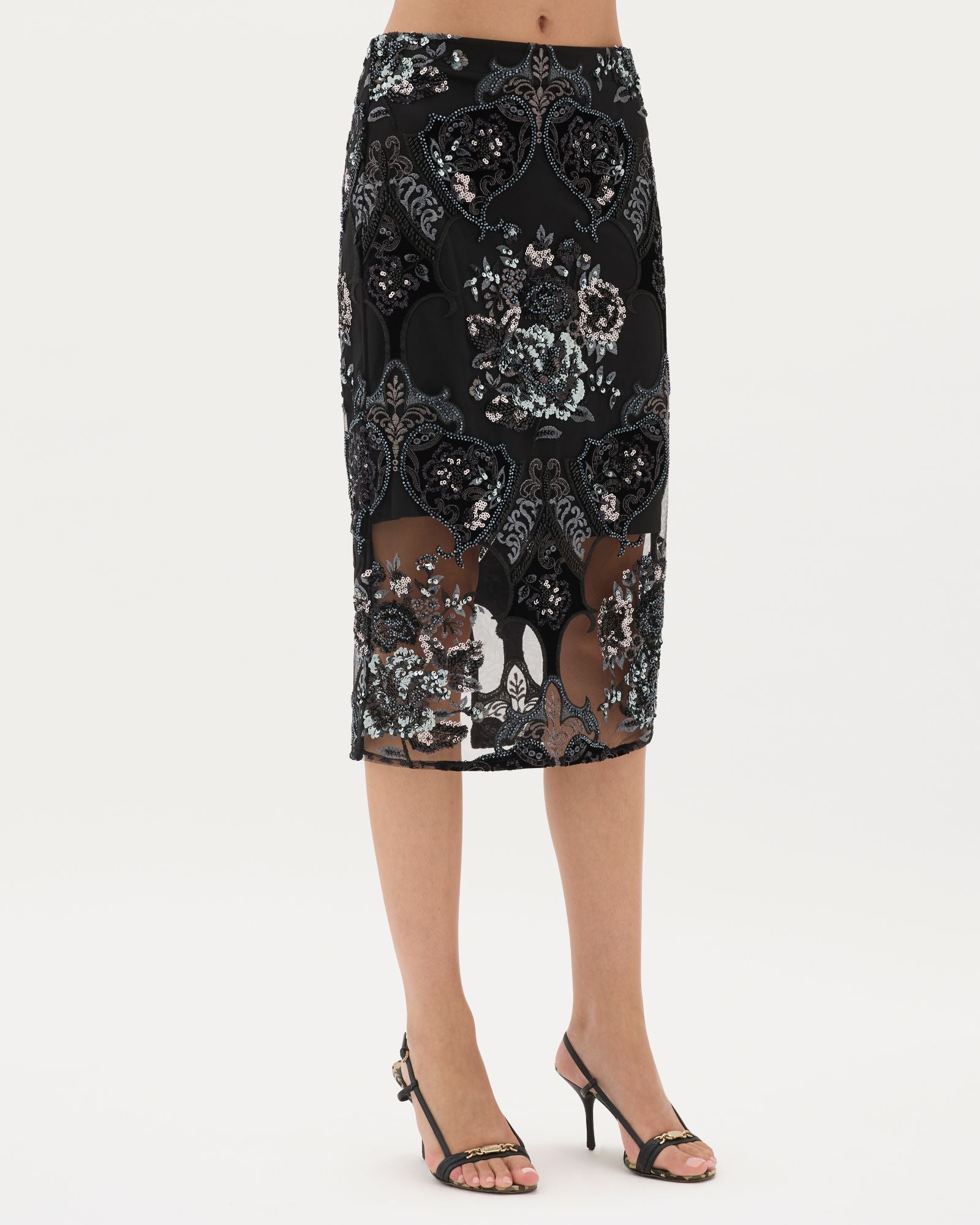 Sphinx Beaded Skirt