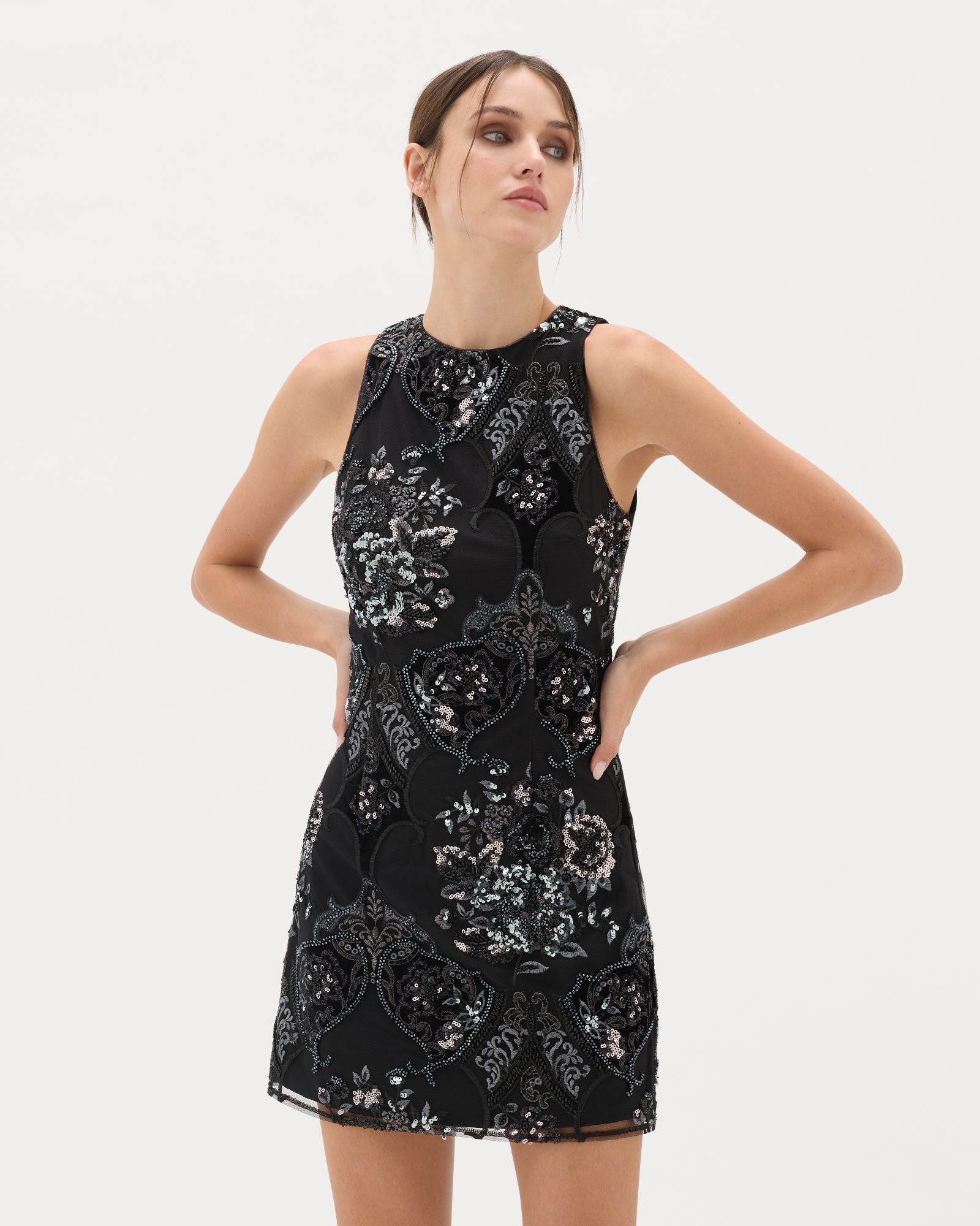 Sphinx Beaded Electra Dress