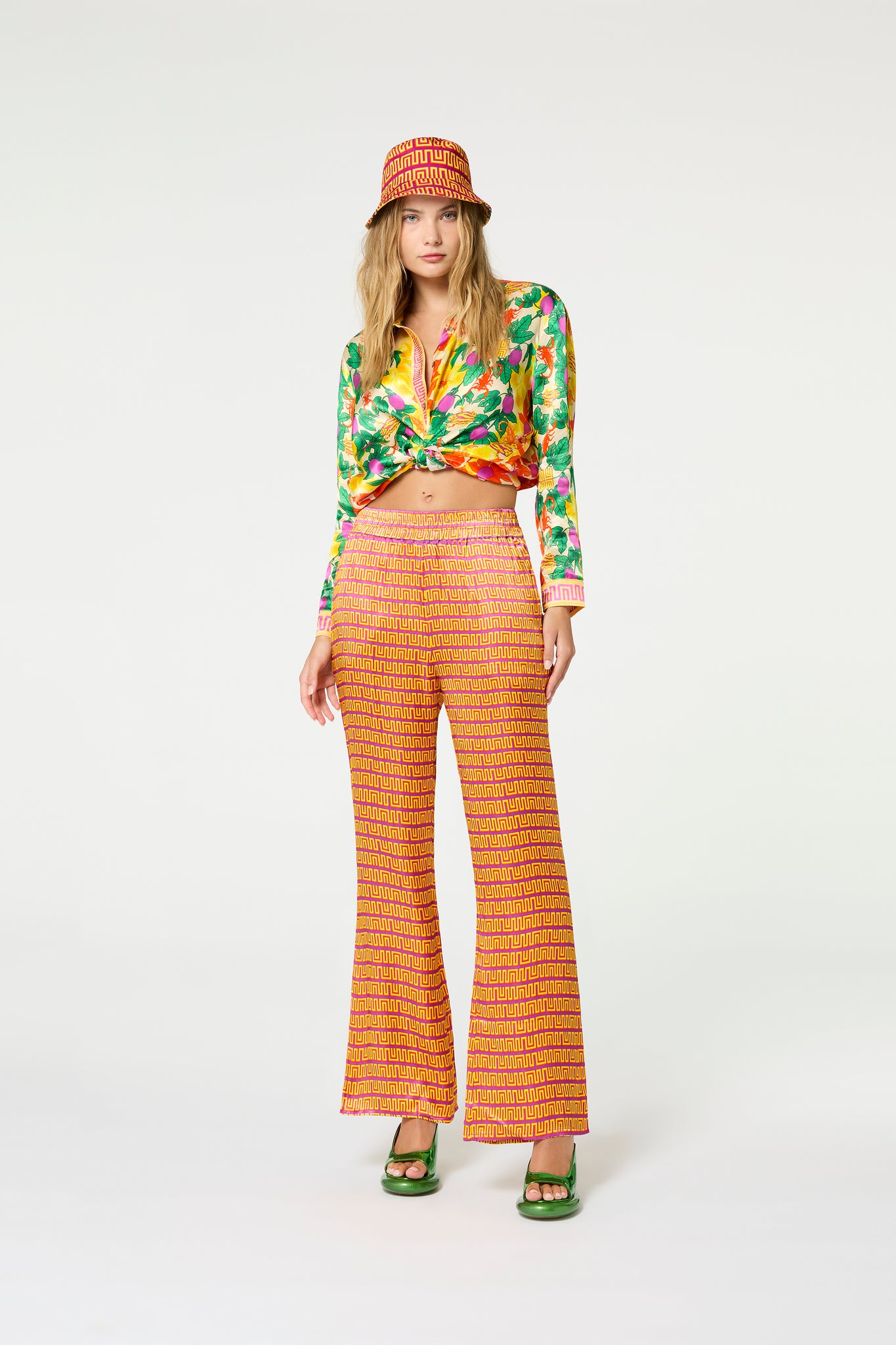 Passionfruit Pattern Pant