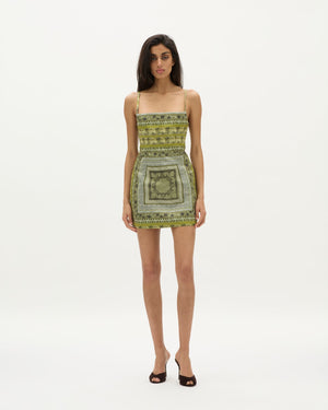 Oliva Bandana Stellio Mini Dress