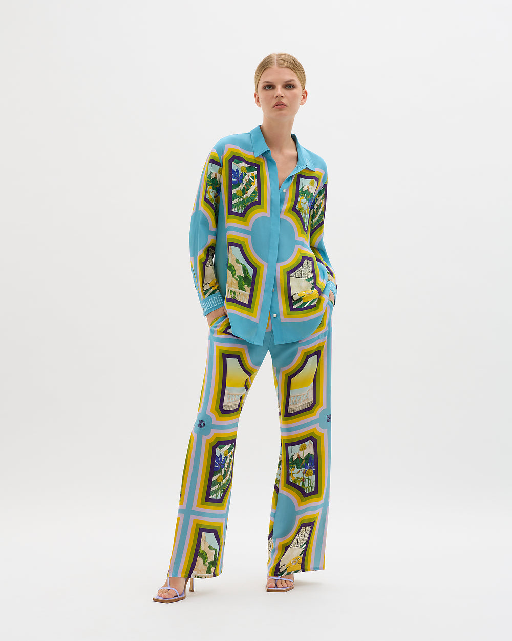 Looking Glass Long Sleeve Shirt - MUMA WORLD  Top