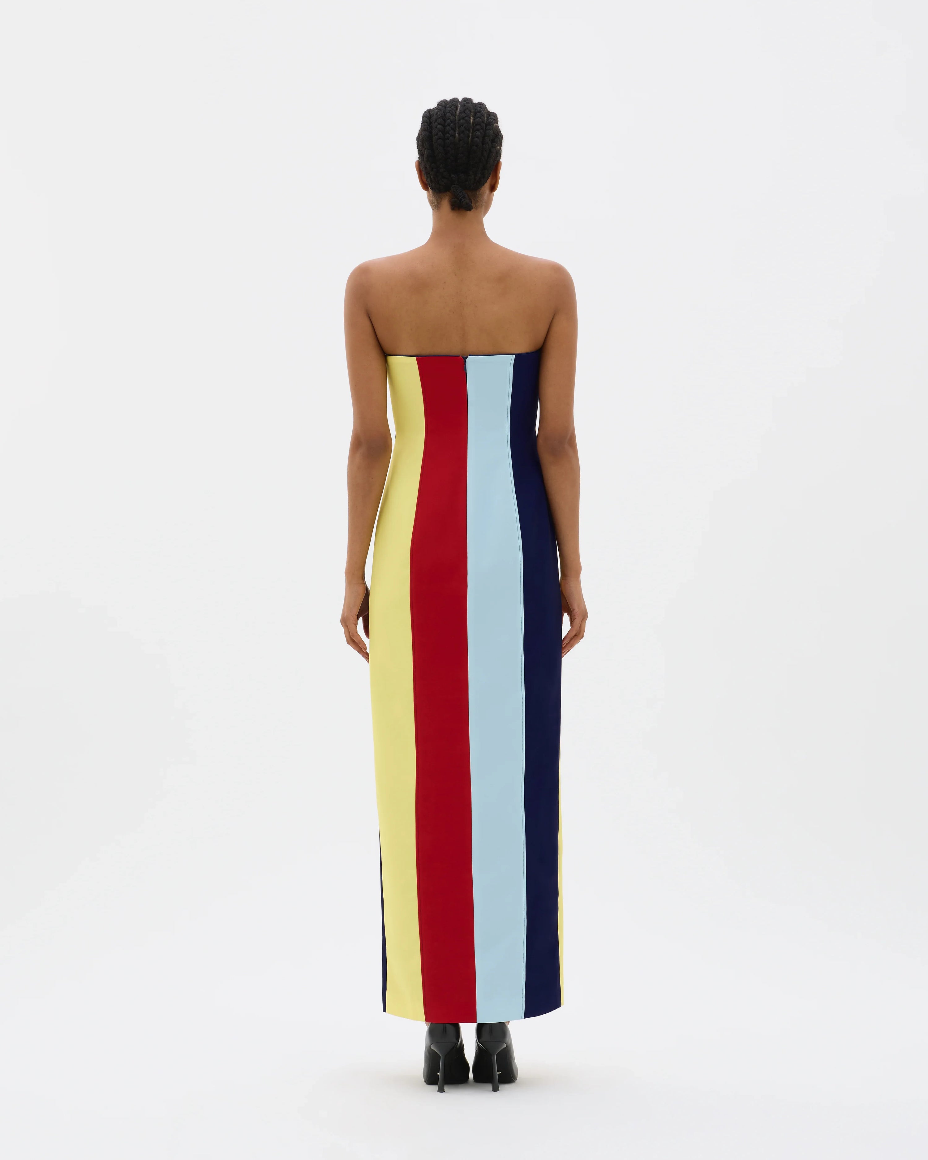 Panelwork Bandeau Dress - MUMA WORLD