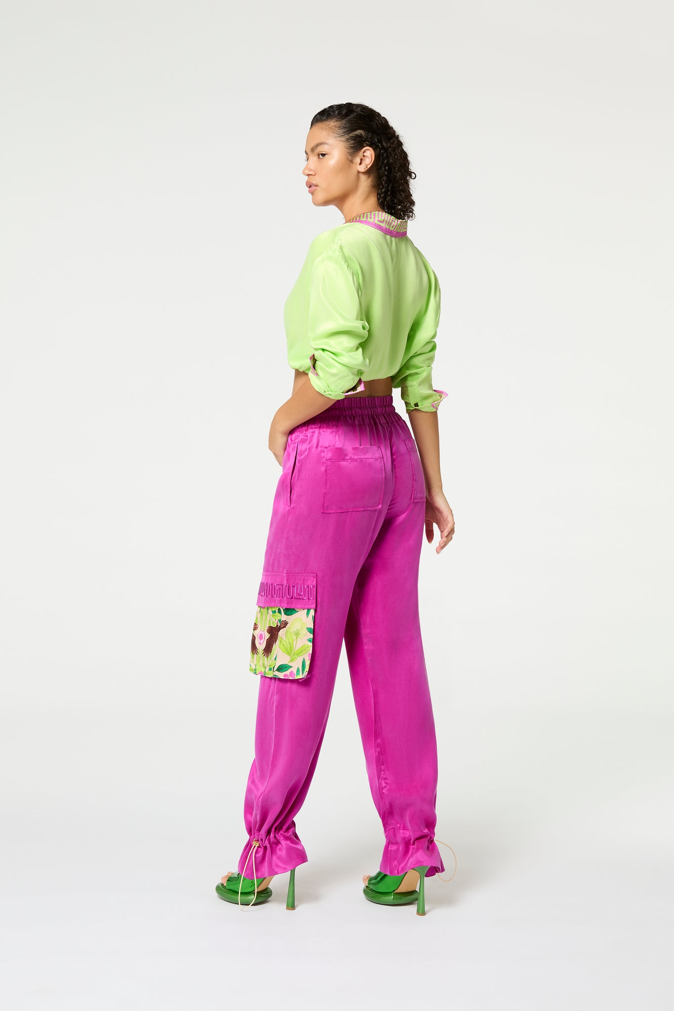 Lillypilly Contrast Cargo Pant