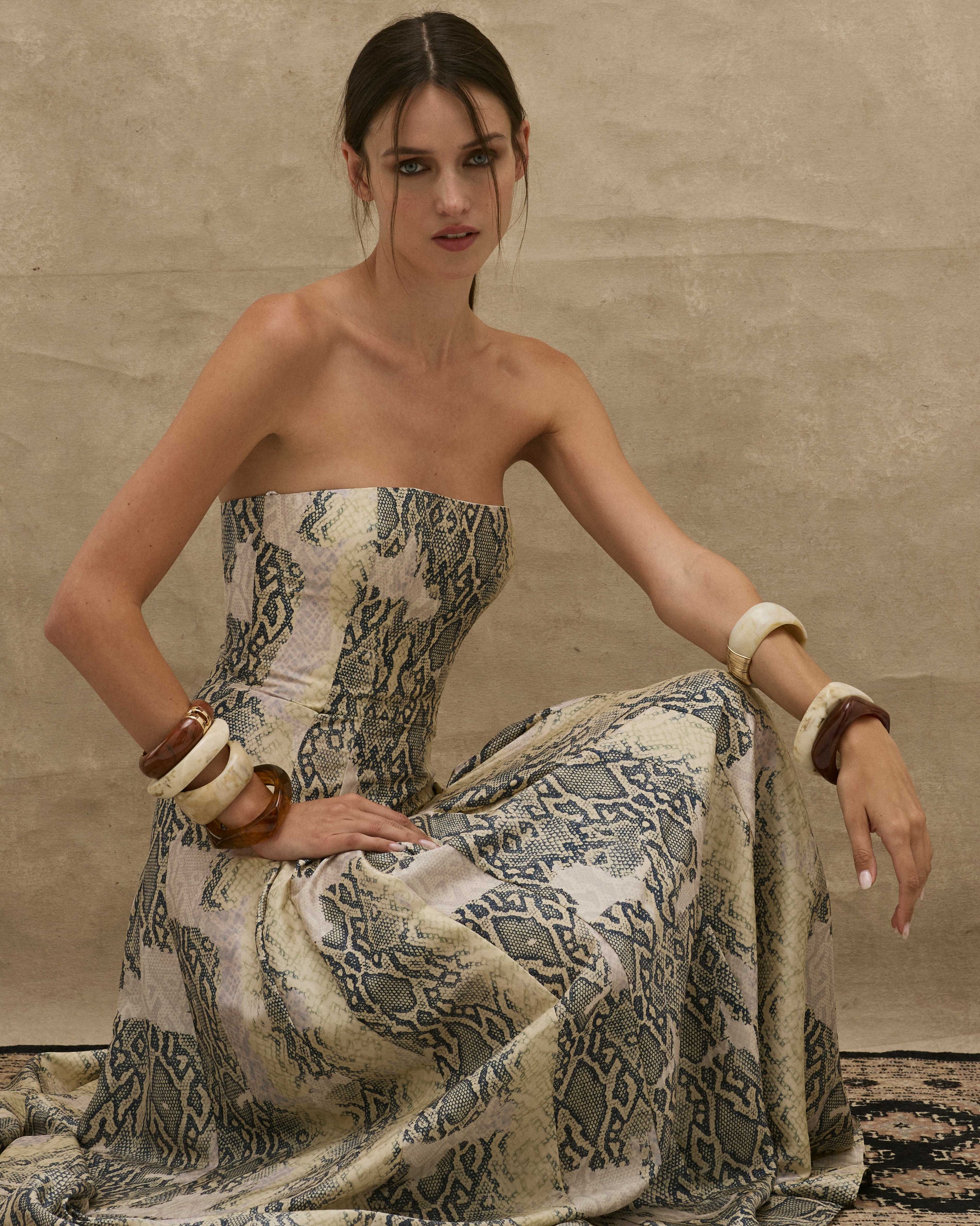 Nile Python Alora Dress
