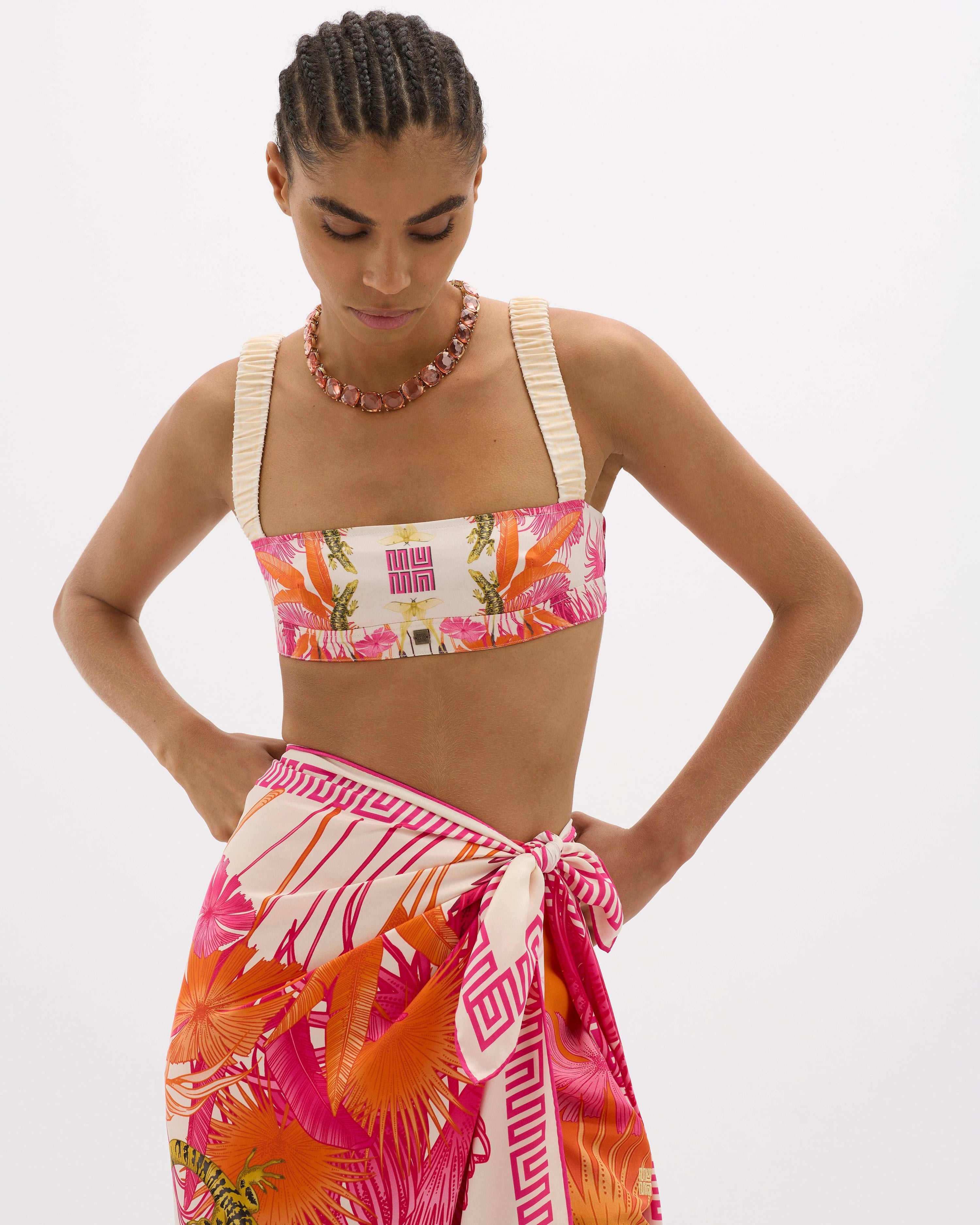 Yin 02 Illustrated Crop Top - MUMA WORLD